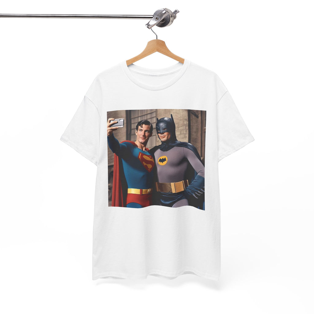Retro Superhero Selfie - T shirt