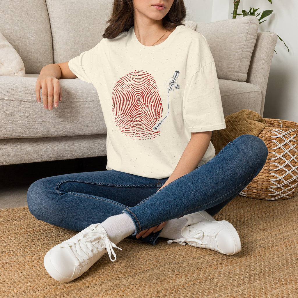 Fingerprint Turntable — T-Shirt