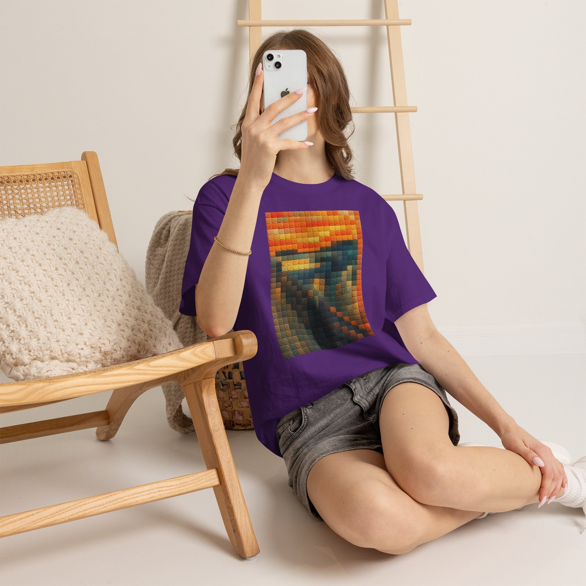 Pixelated Scream — T-Shirt