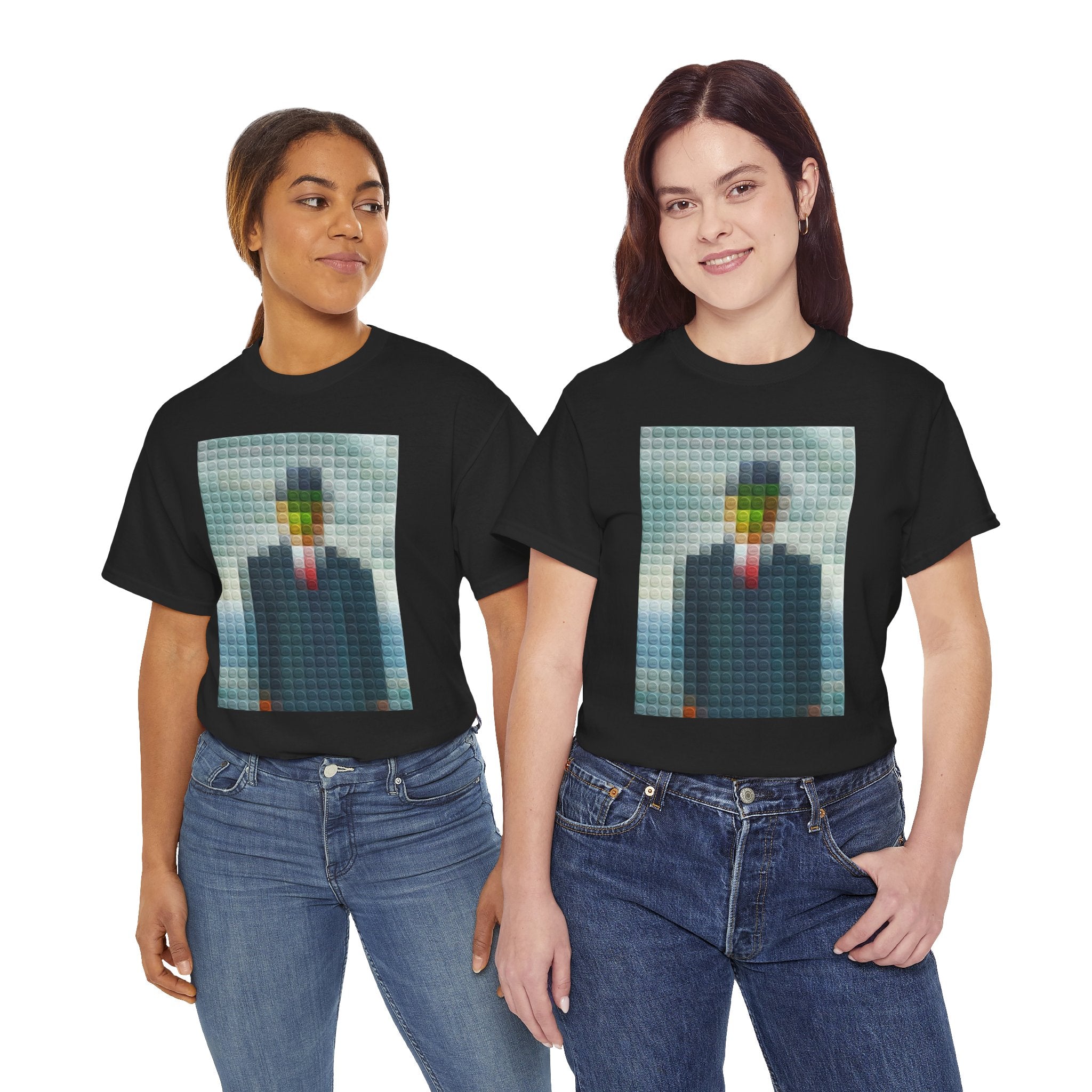 Surreal Pixelated Man - T-Shirt