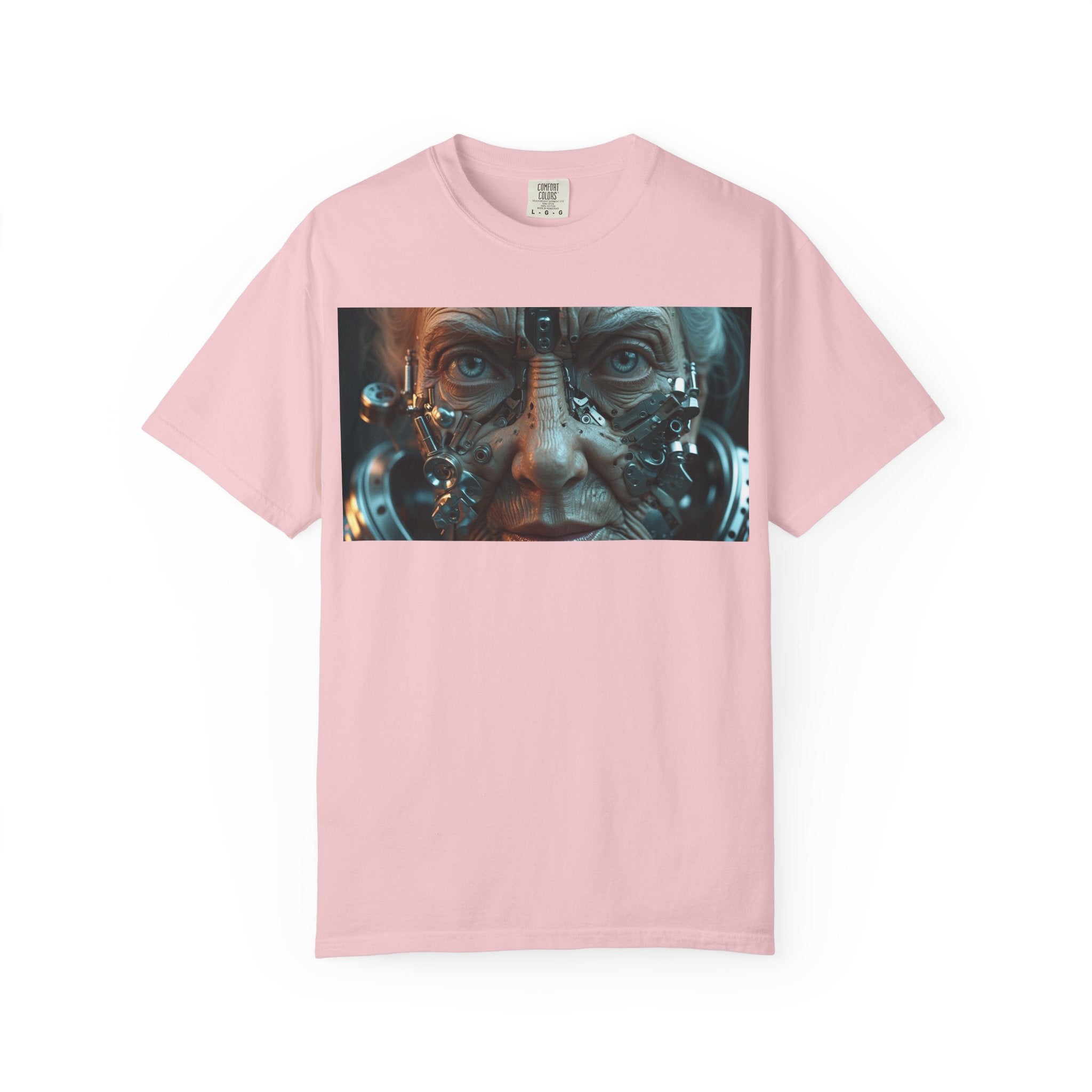 Cybernetic Old Face —T‑Shirt