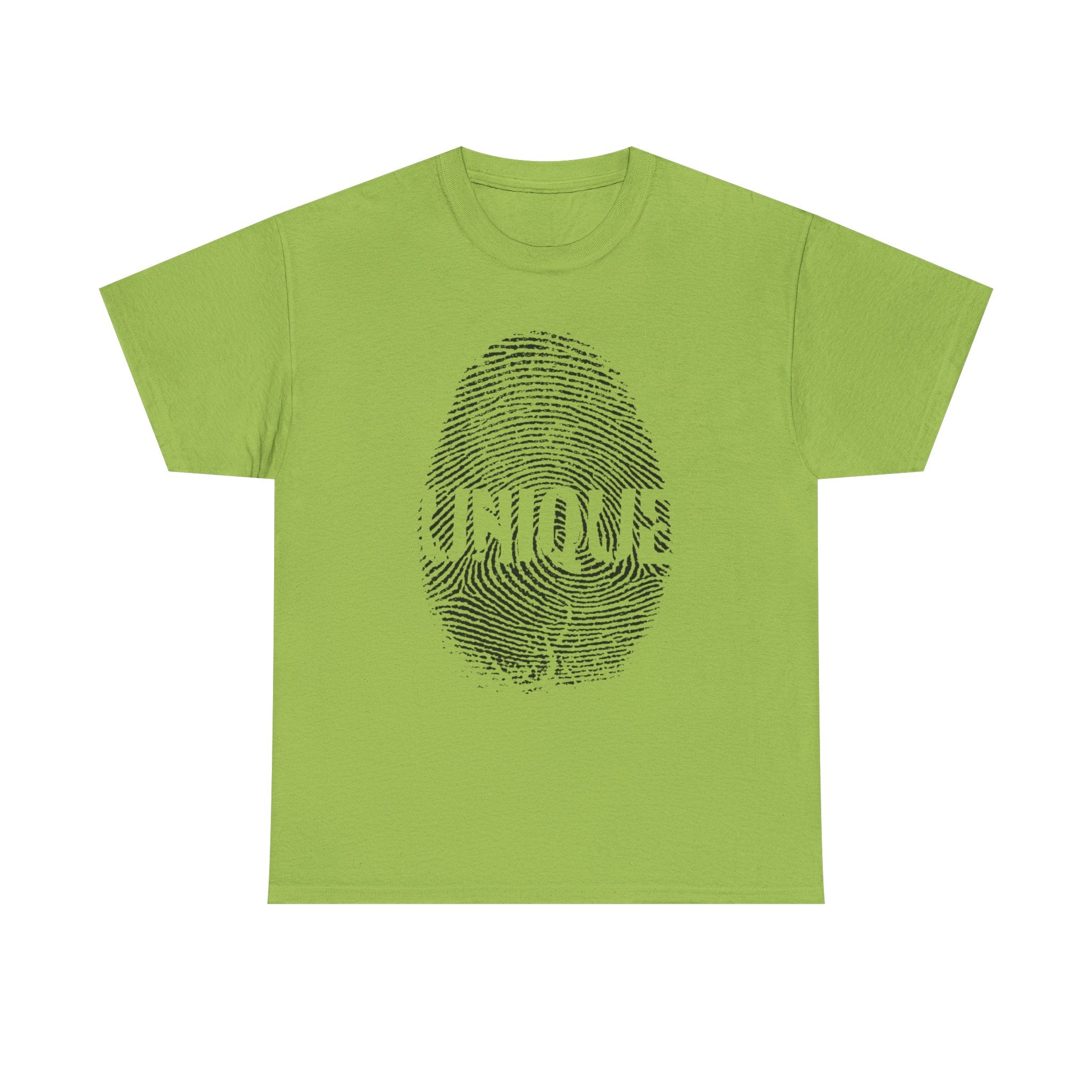 Unique Fingerprint Tee — Graphic Identity T-Shirt