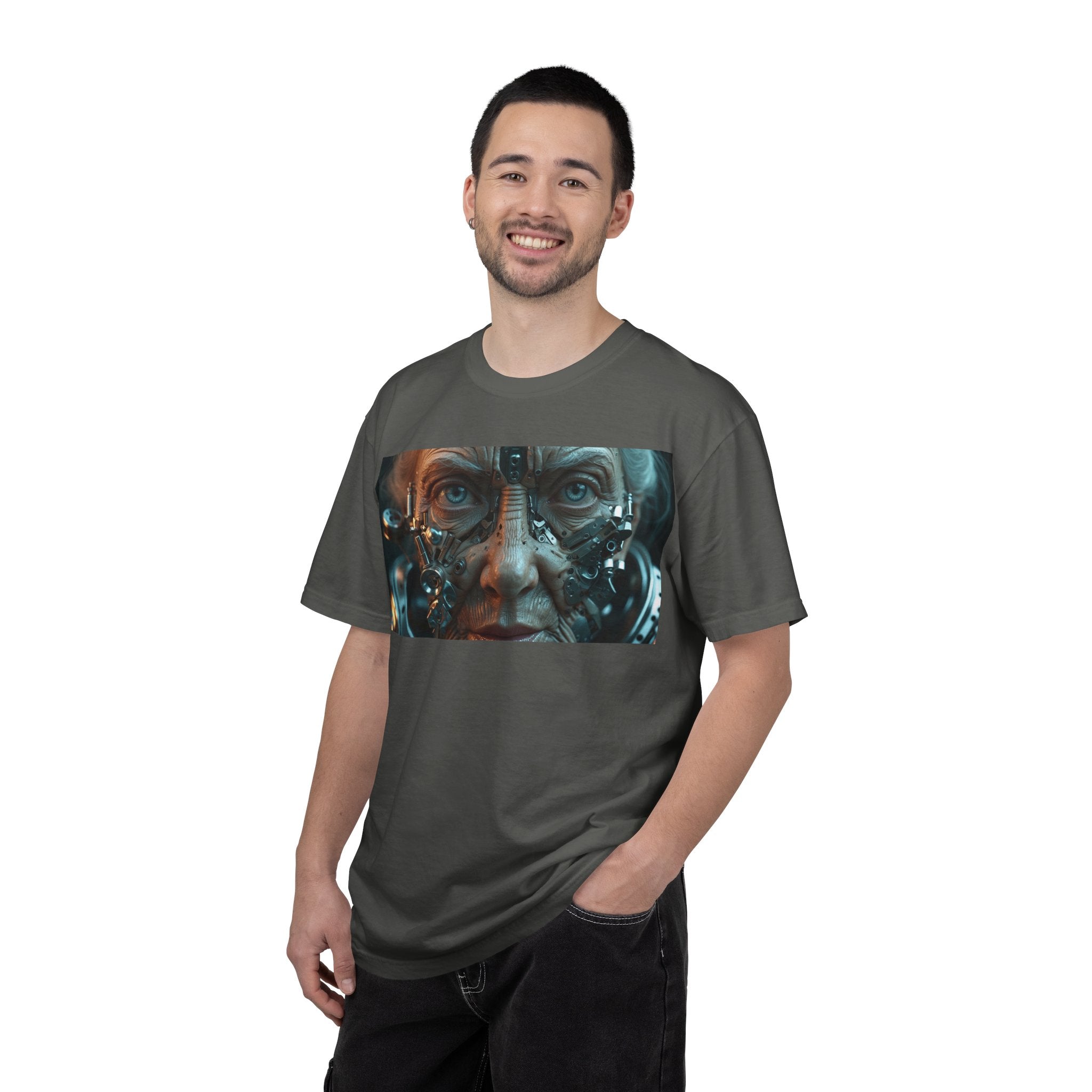 Cybernetic Old Face —T‑Shirt