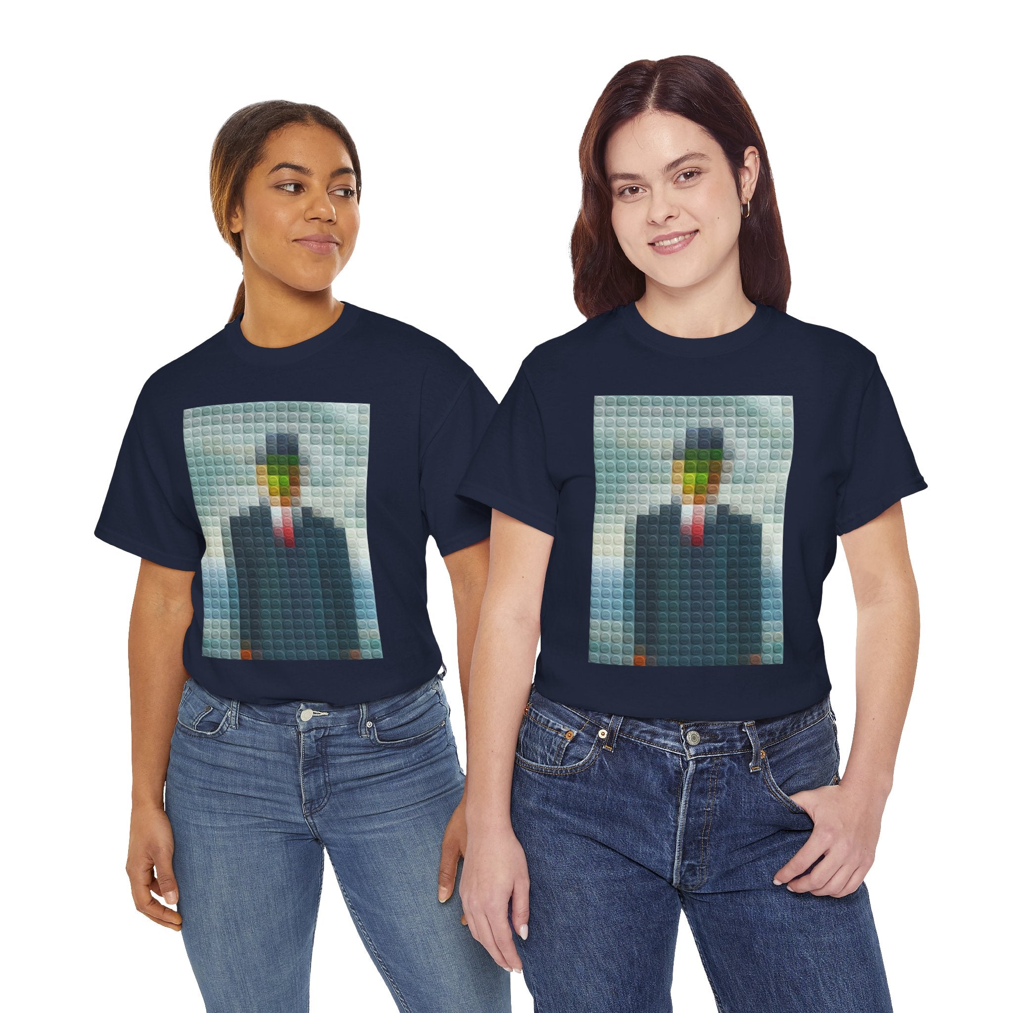 Surreal Pixelated Man - T-Shirt