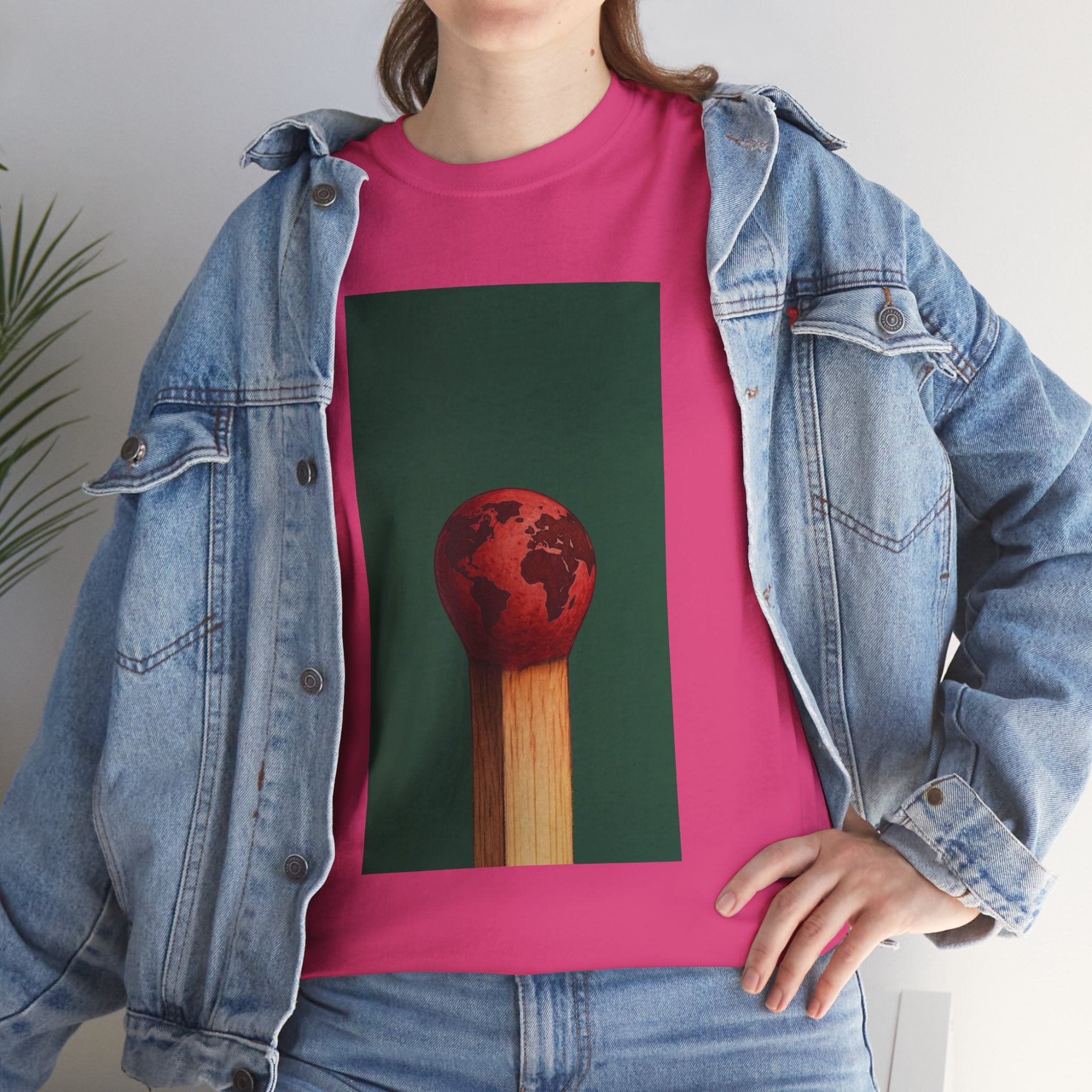 Matchstick Earth — T‑Shirt