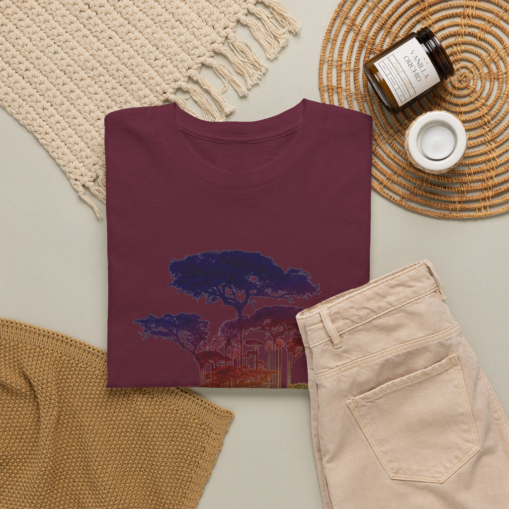 Barcode Forest T‑Shirt