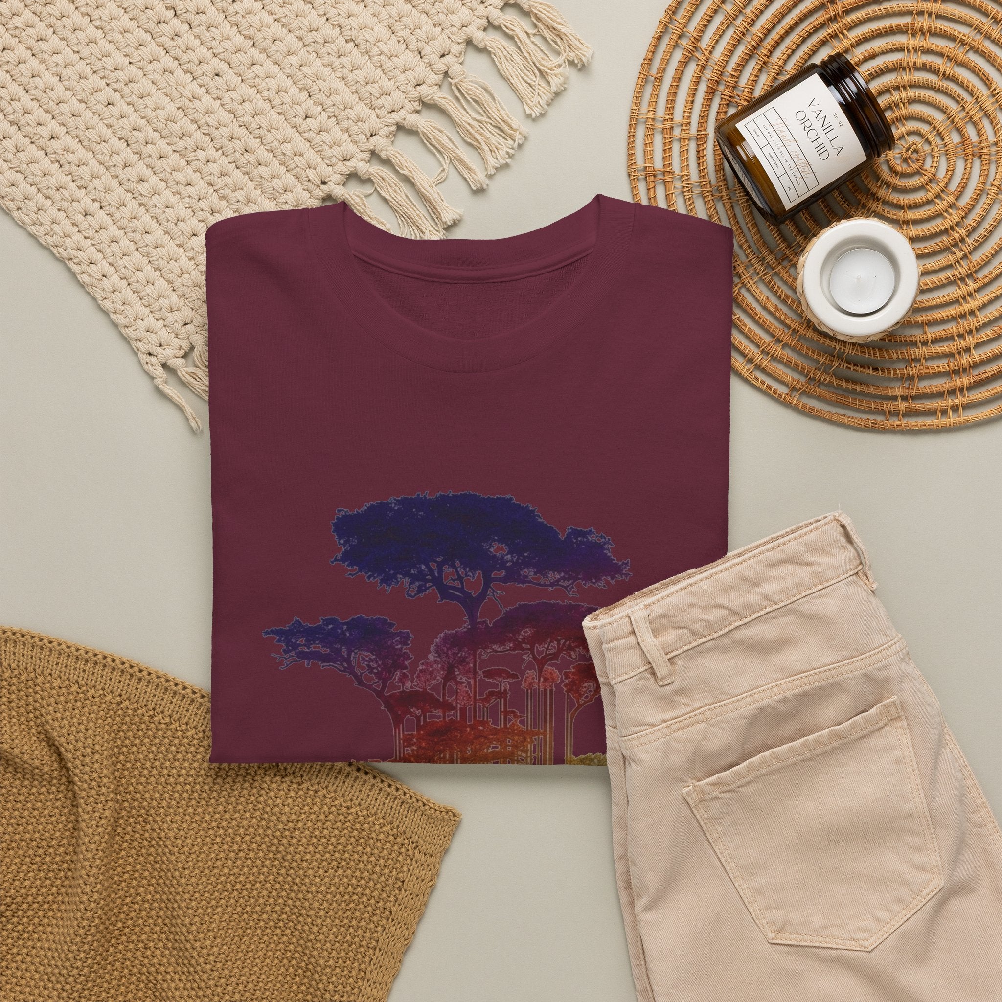 Barcode Forest T‑Shirt