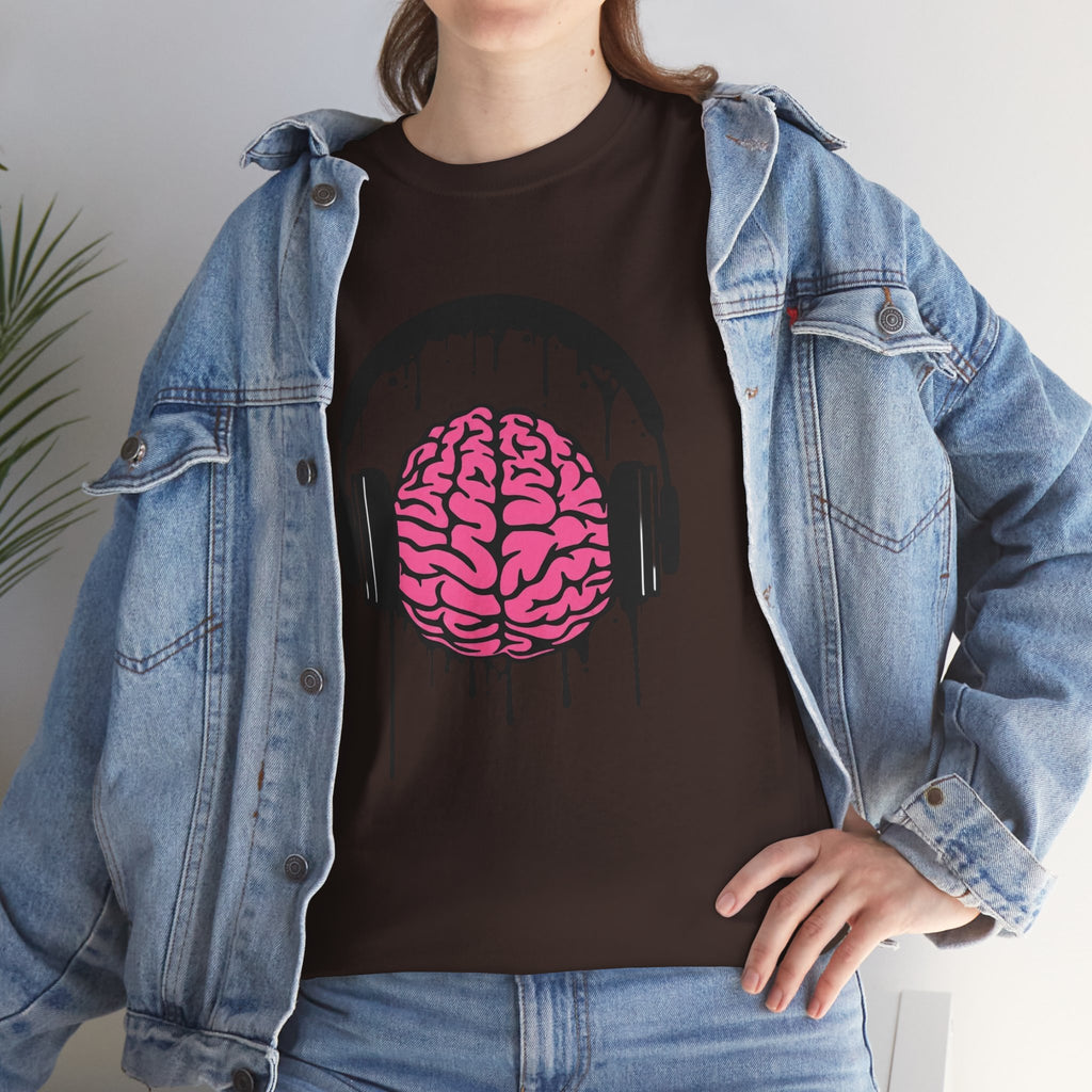 Music Lover Dripping Brain — T-Shirt