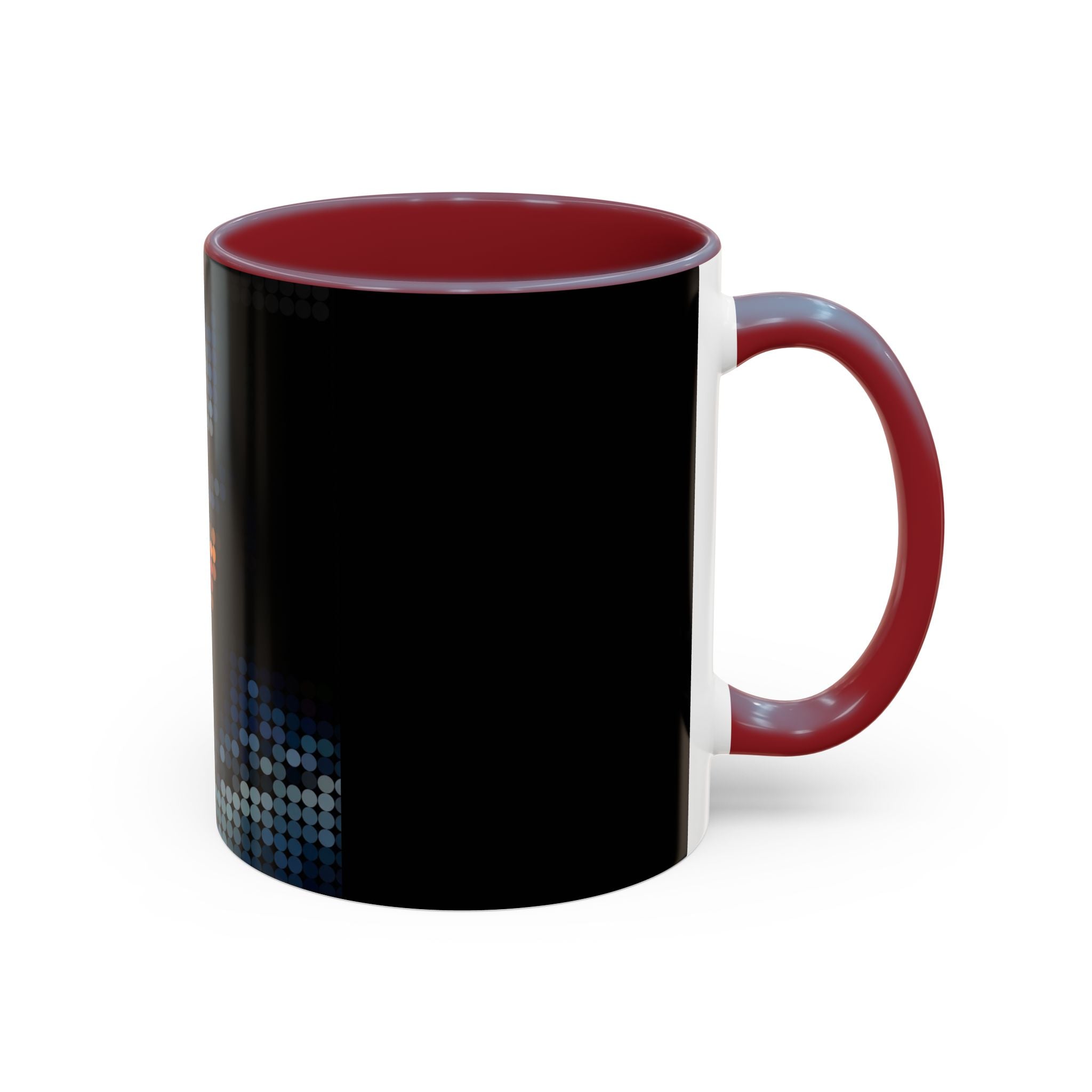 Pixel Art Dark Knight — Coffee Mug