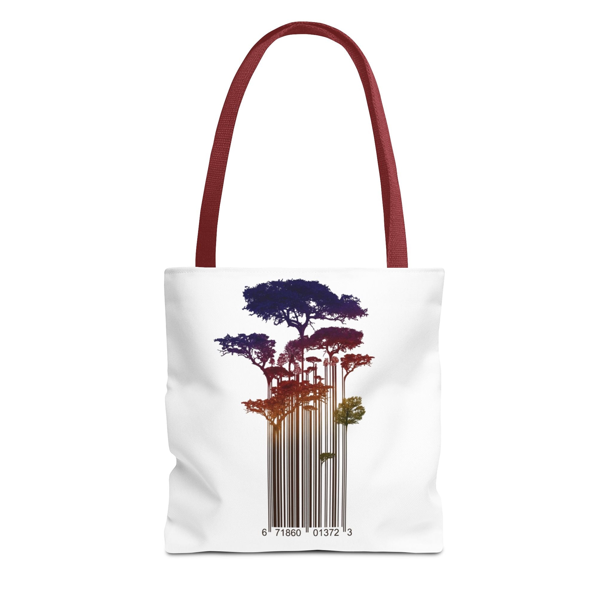Barcode Forest — Tote Bag