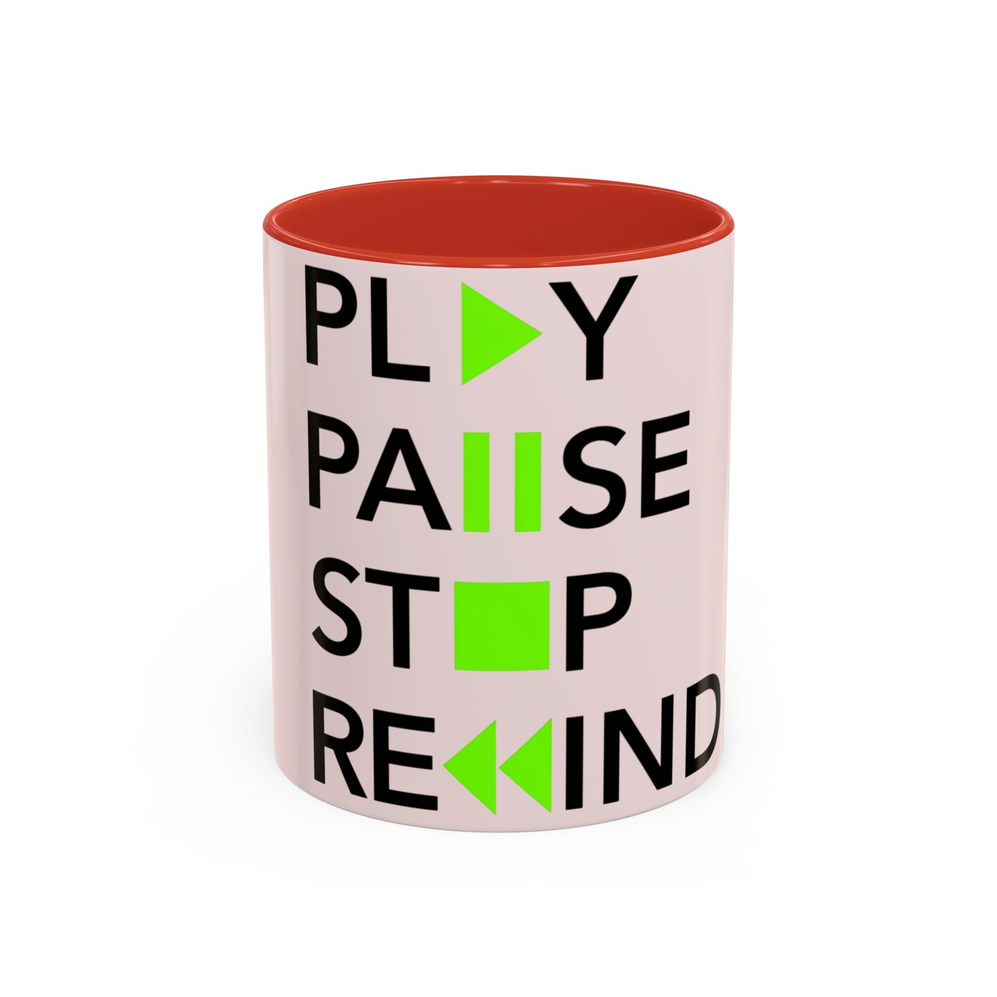 Play Pause Stop Rewind — Coffee Mug