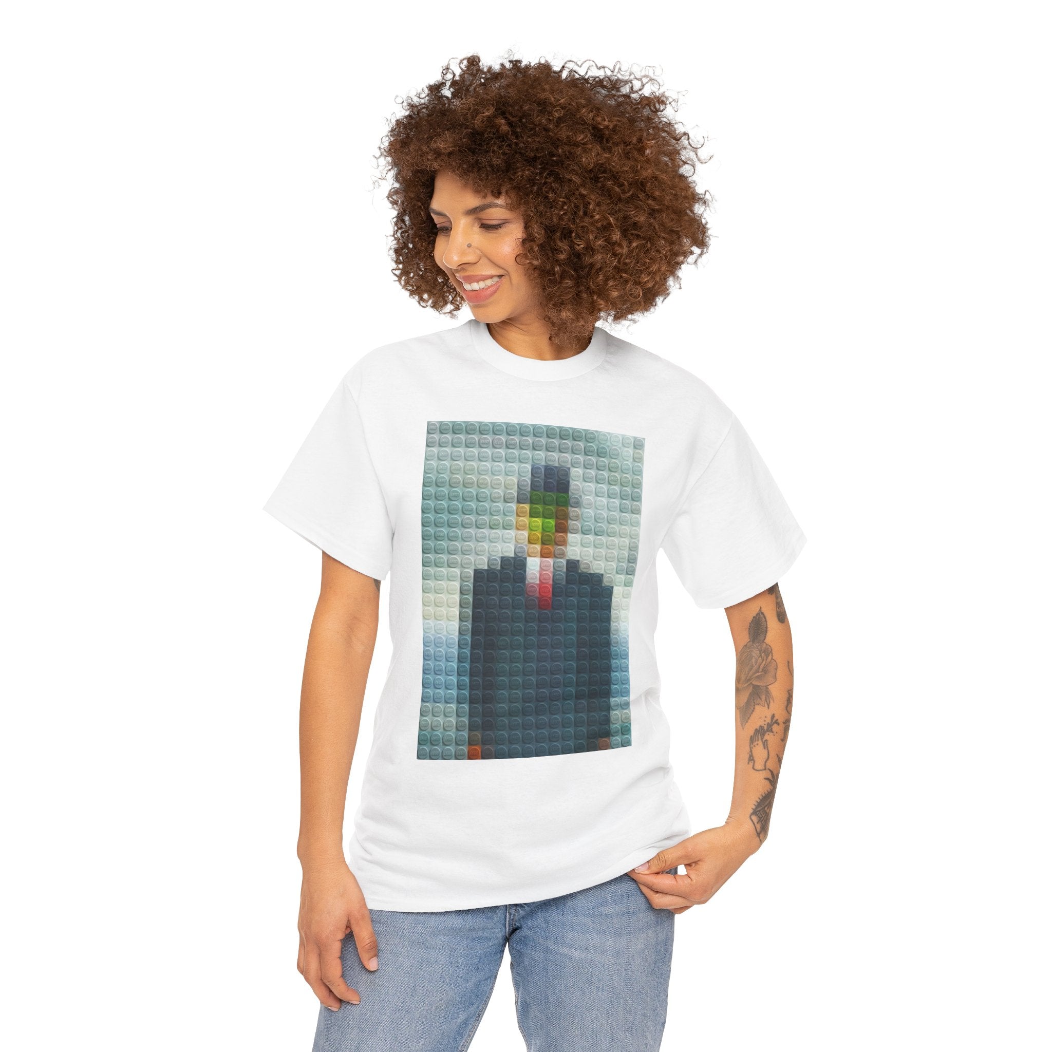 Surreal Pixelated Man - T-Shirt
