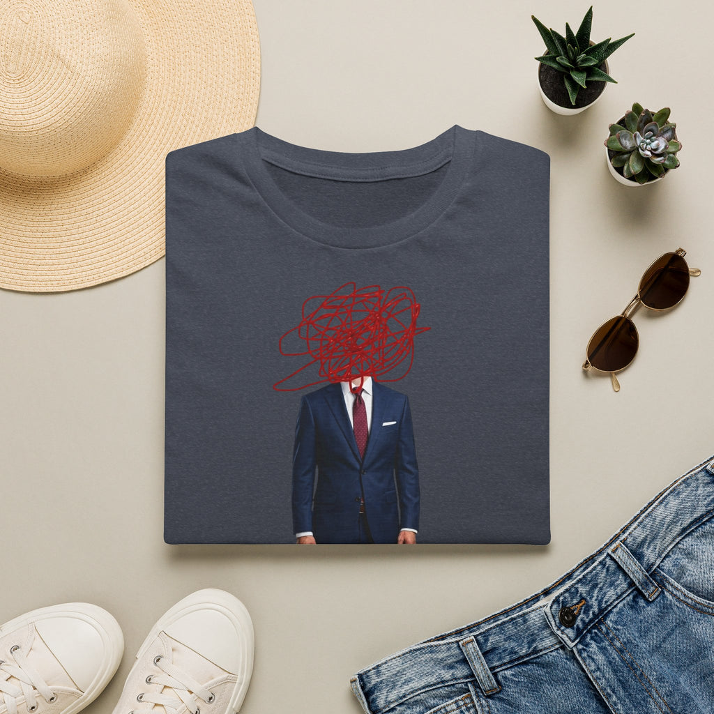 Anxious Businessman T-Shirt – Funny Office Humor Graphic Tee