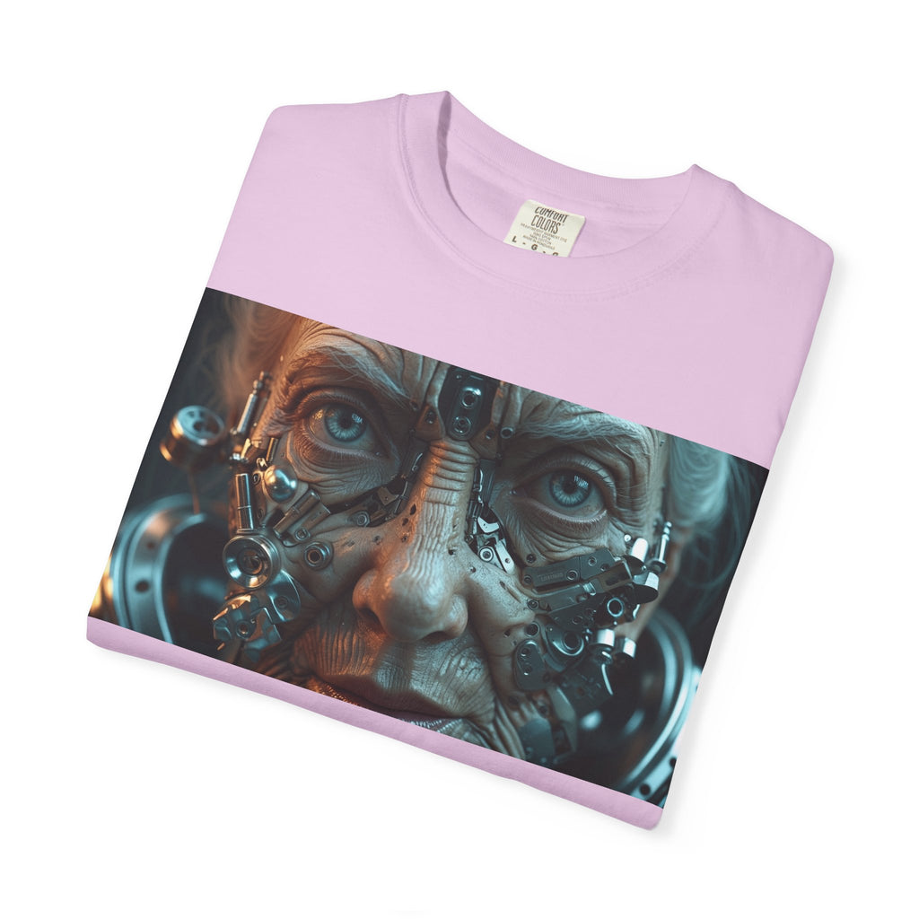 Cybernetic Old Face —T‑Shirt