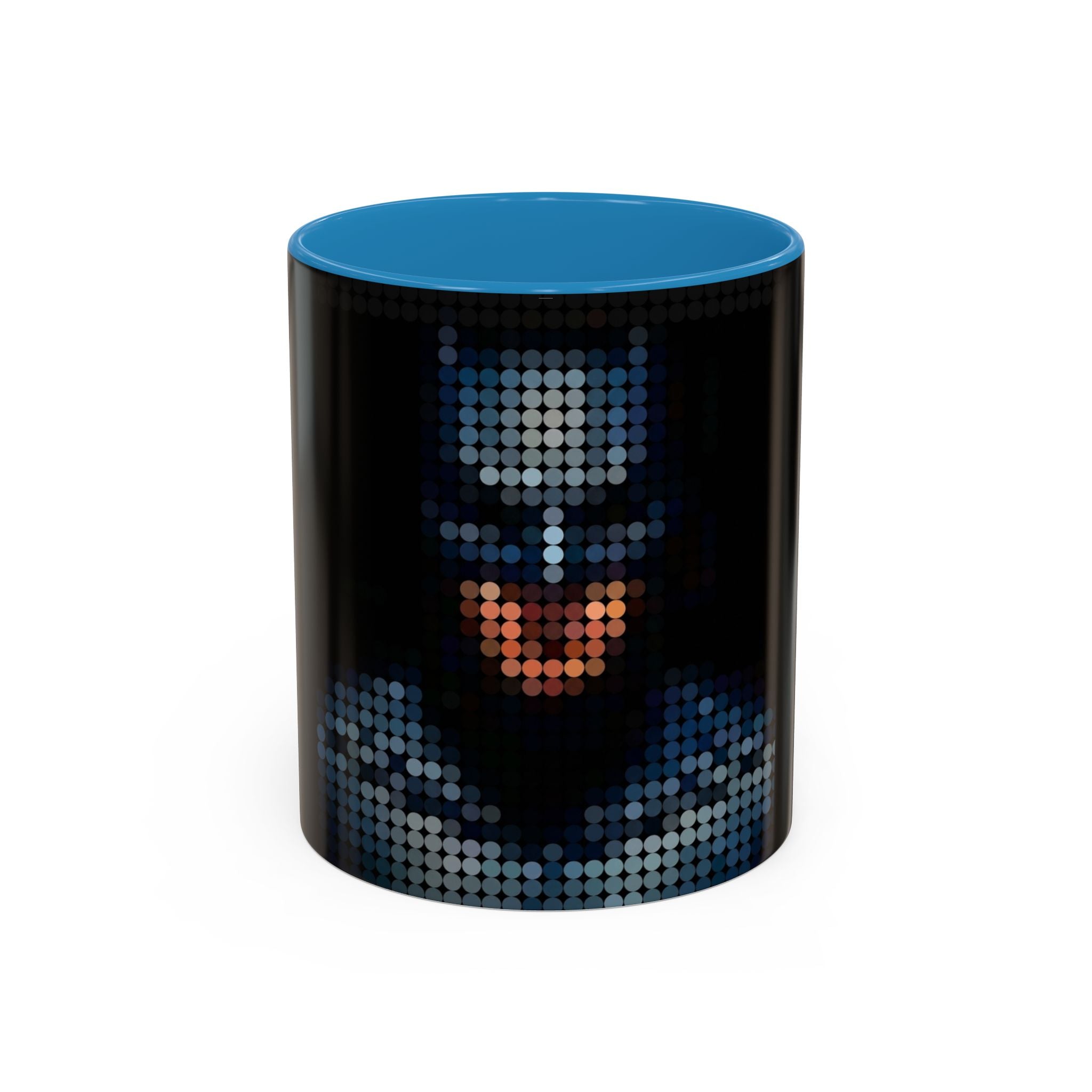 Pixel Art Dark Knight — Coffee Mug
