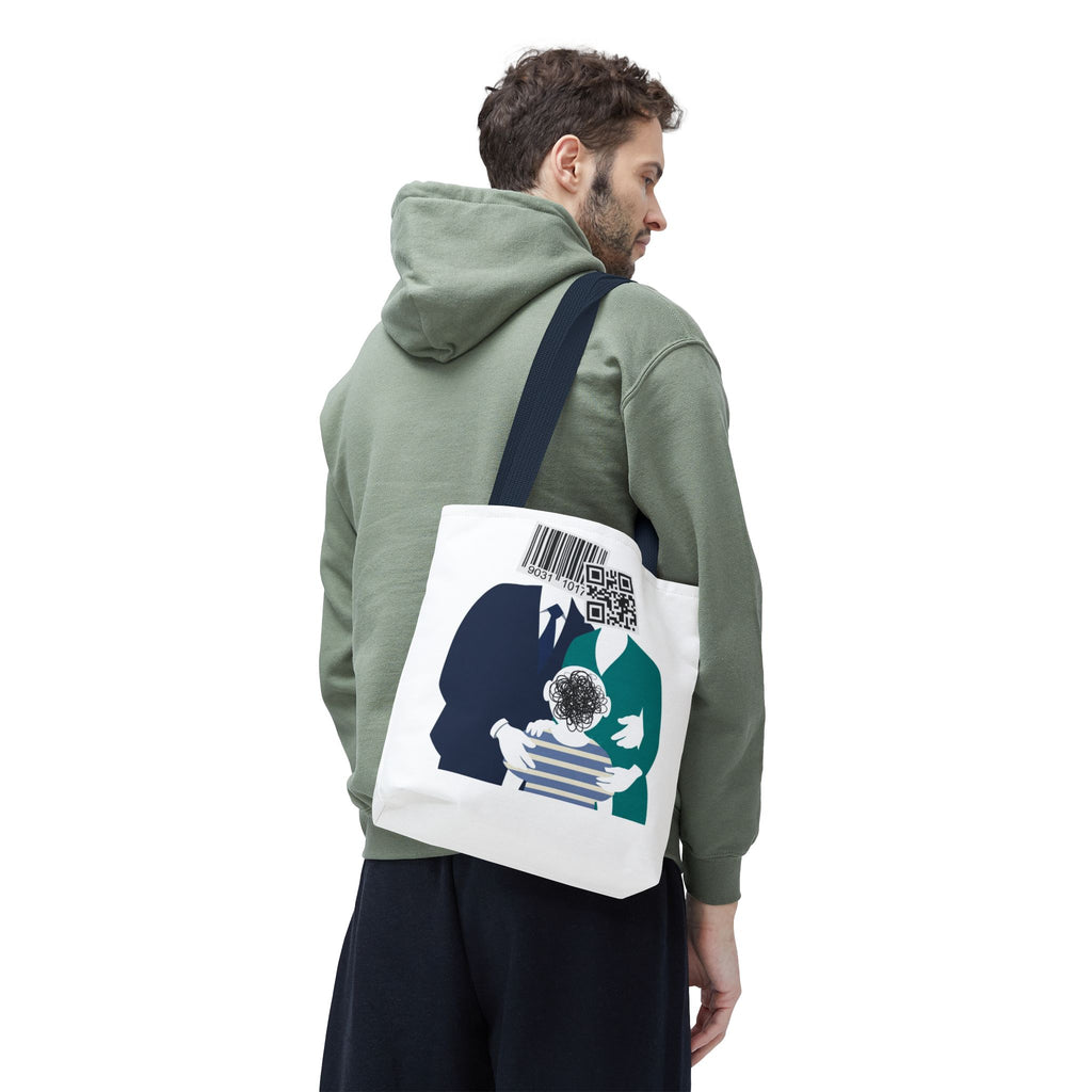 Barcode Family Portrait Tote Bag