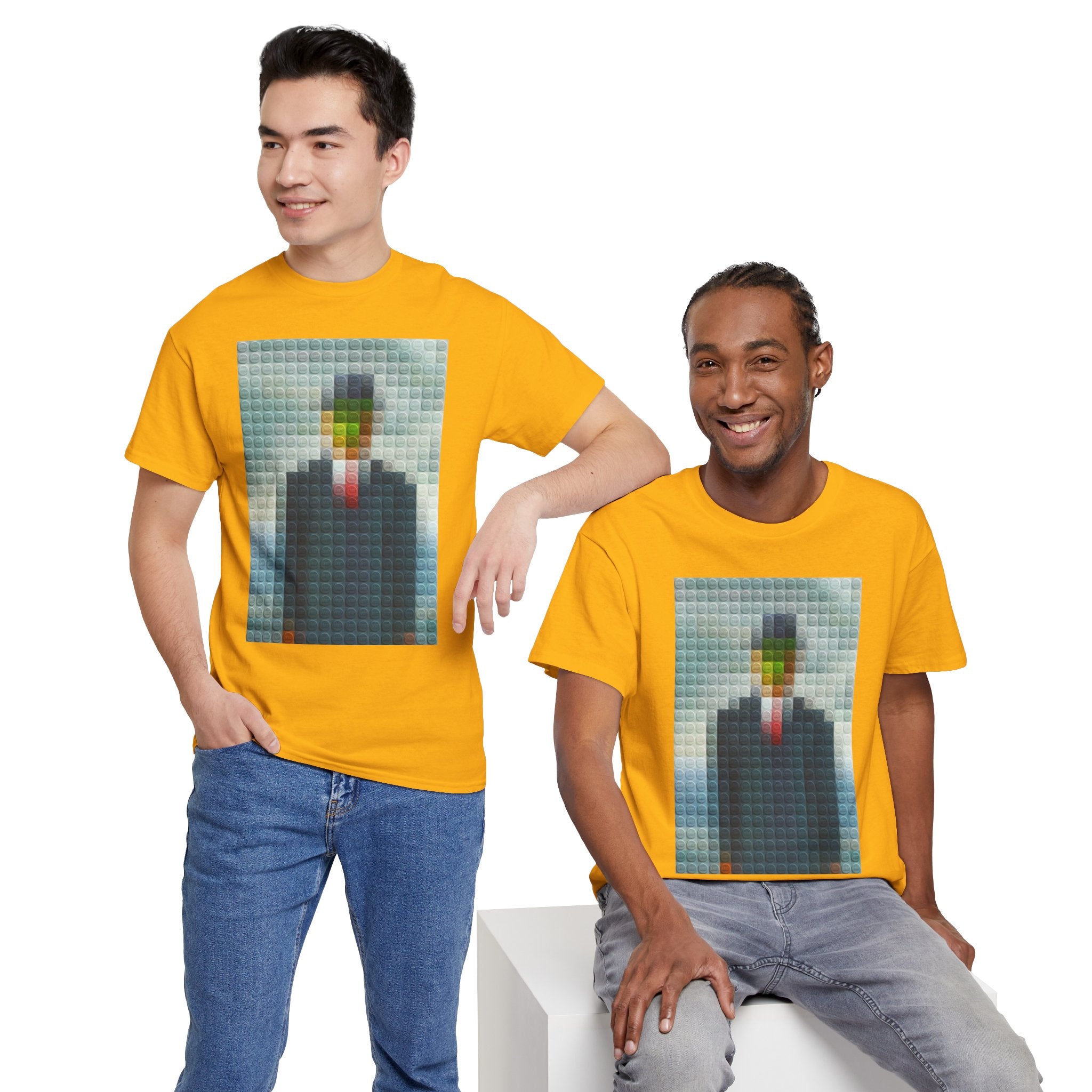 Surreal Pixelated Man - T-Shirt