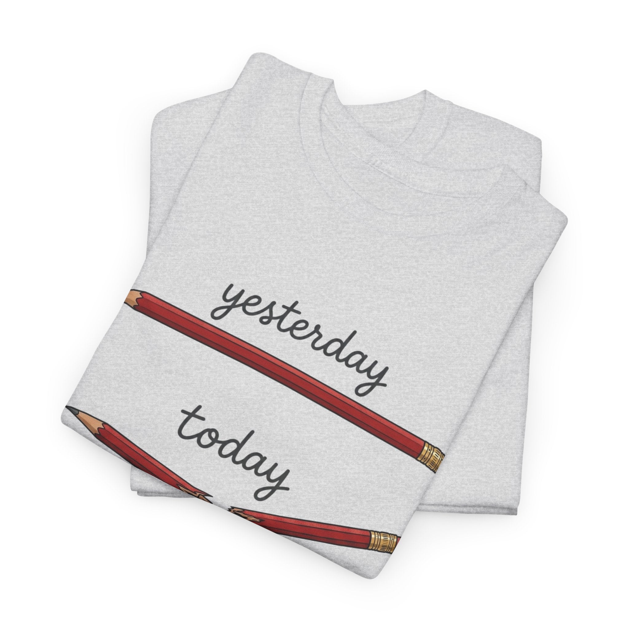 "yesterday, today, tomorrow" — Tshirt