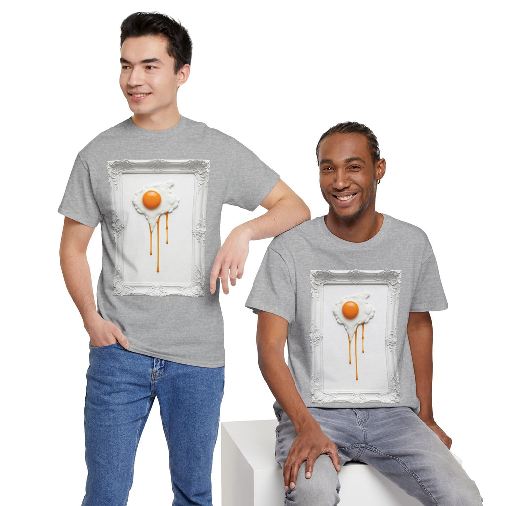 Artful Drip Fried Egg — T‑Shirt