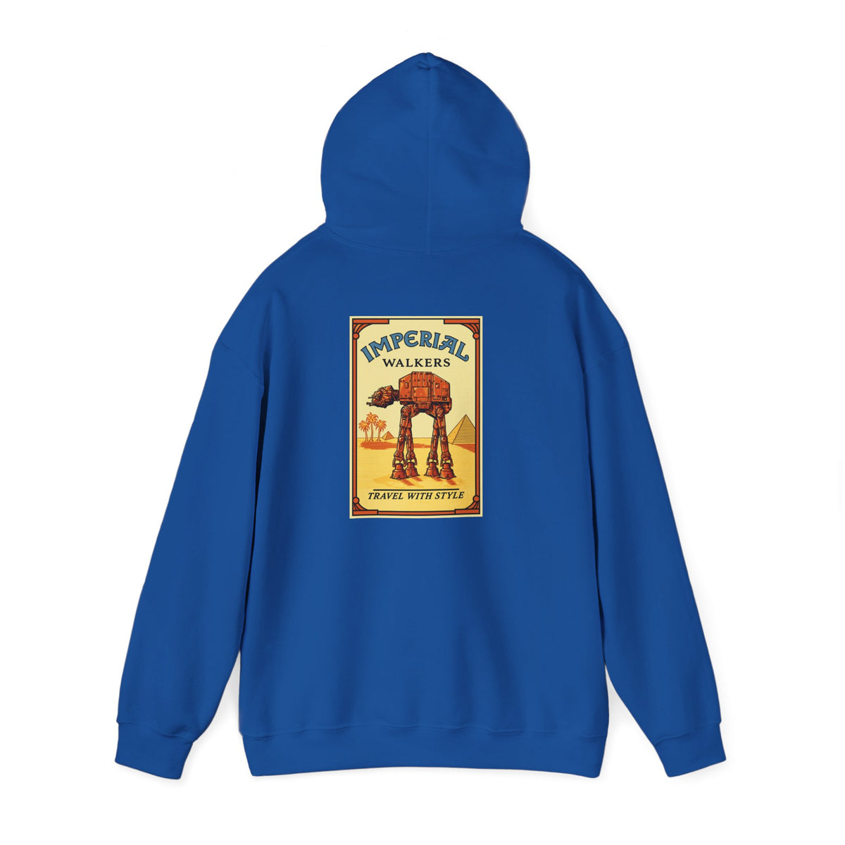 Star Wars Imperial Walker Hoodie – camel vintage pack sweatshirt.
