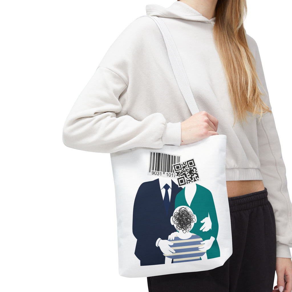 Barcode Family Portrait Tote Bag