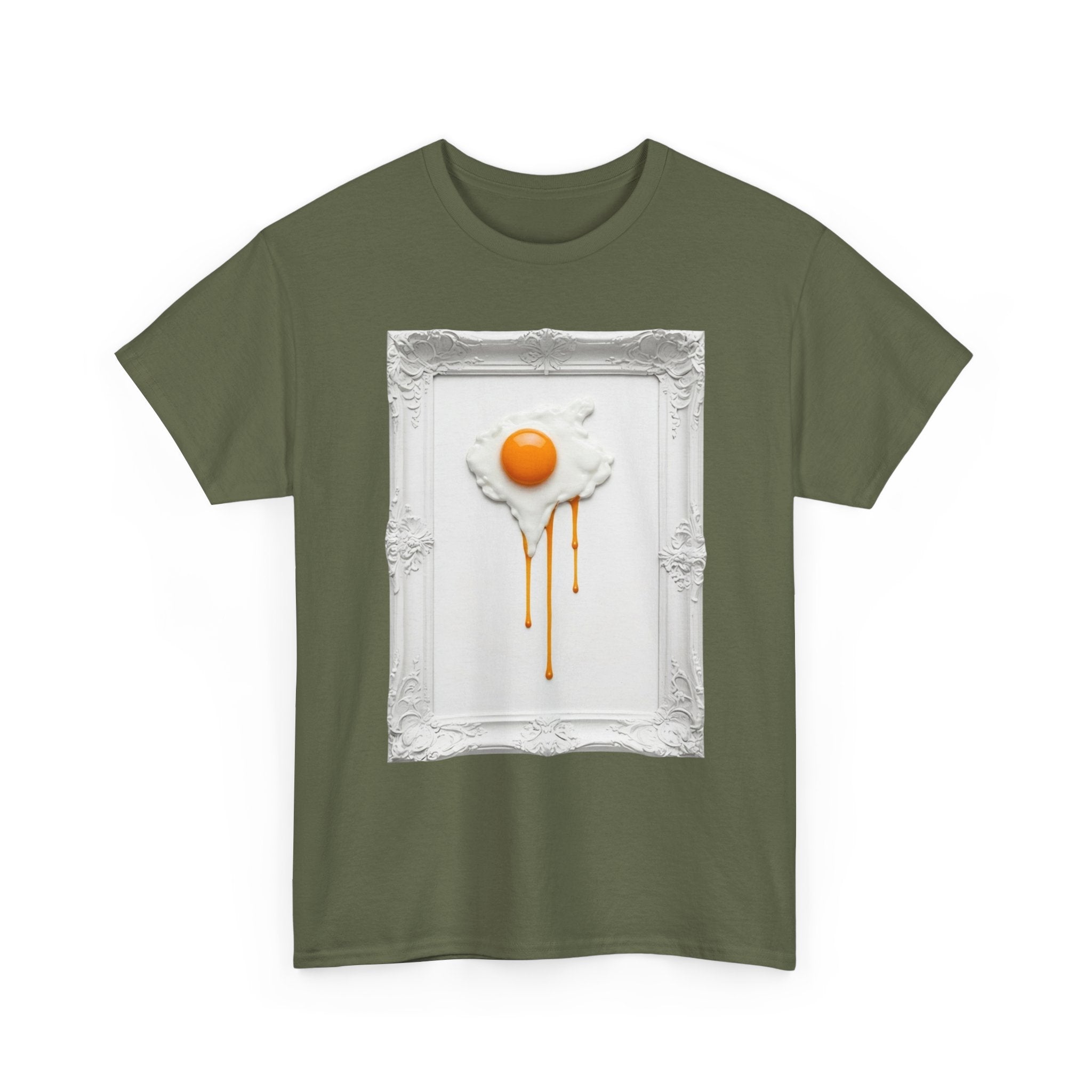 Artful Drip Fried Egg — T‑Shirt
