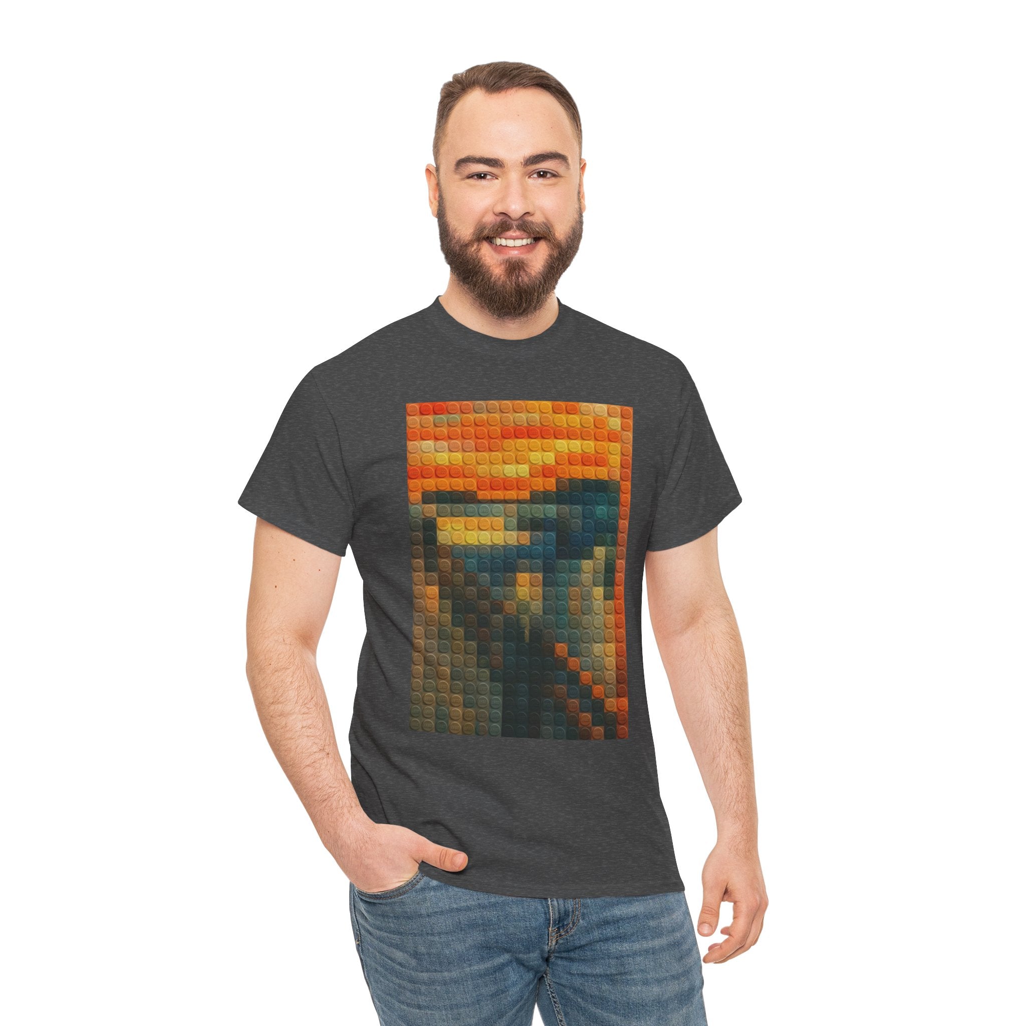 Pixelated Scream — T-Shirt