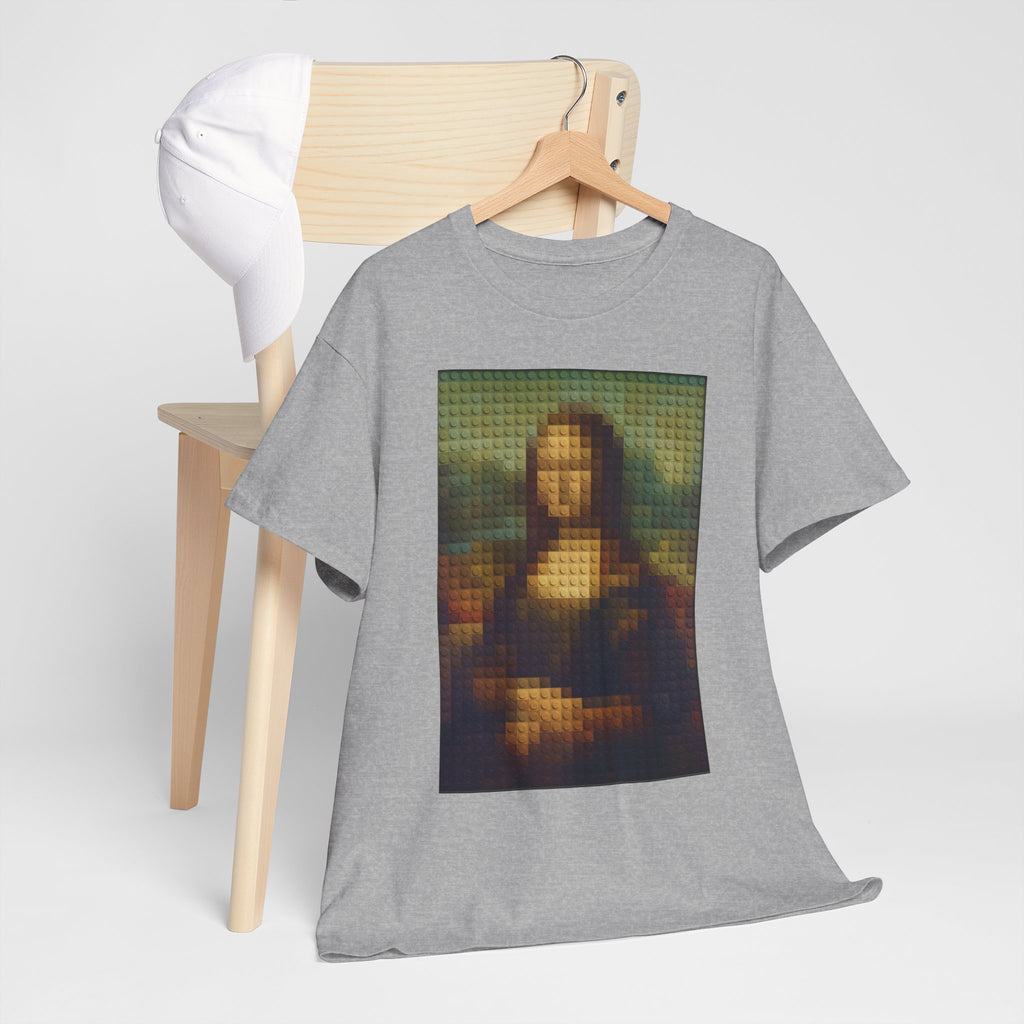 Pixelated Mona Lisa - T‑Shirt