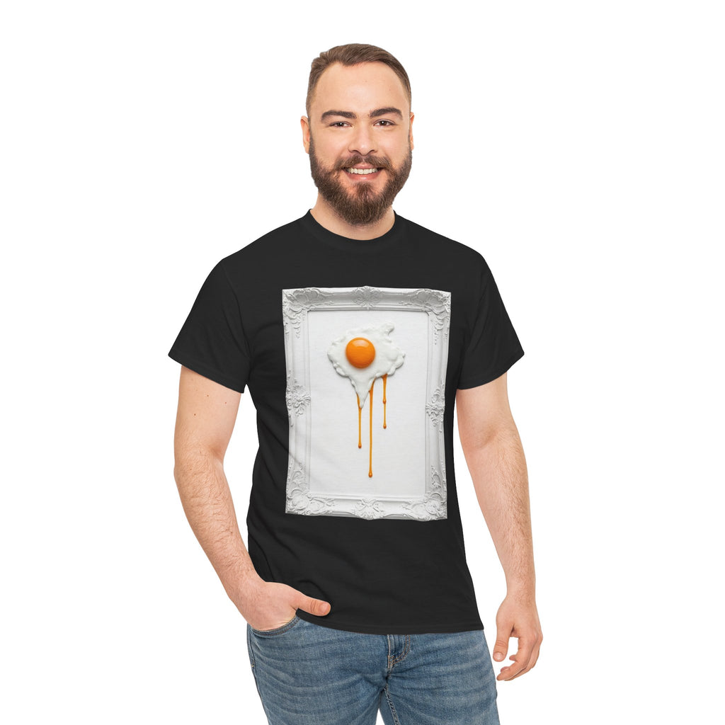 Artful Drip Fried Egg — T‑Shirt