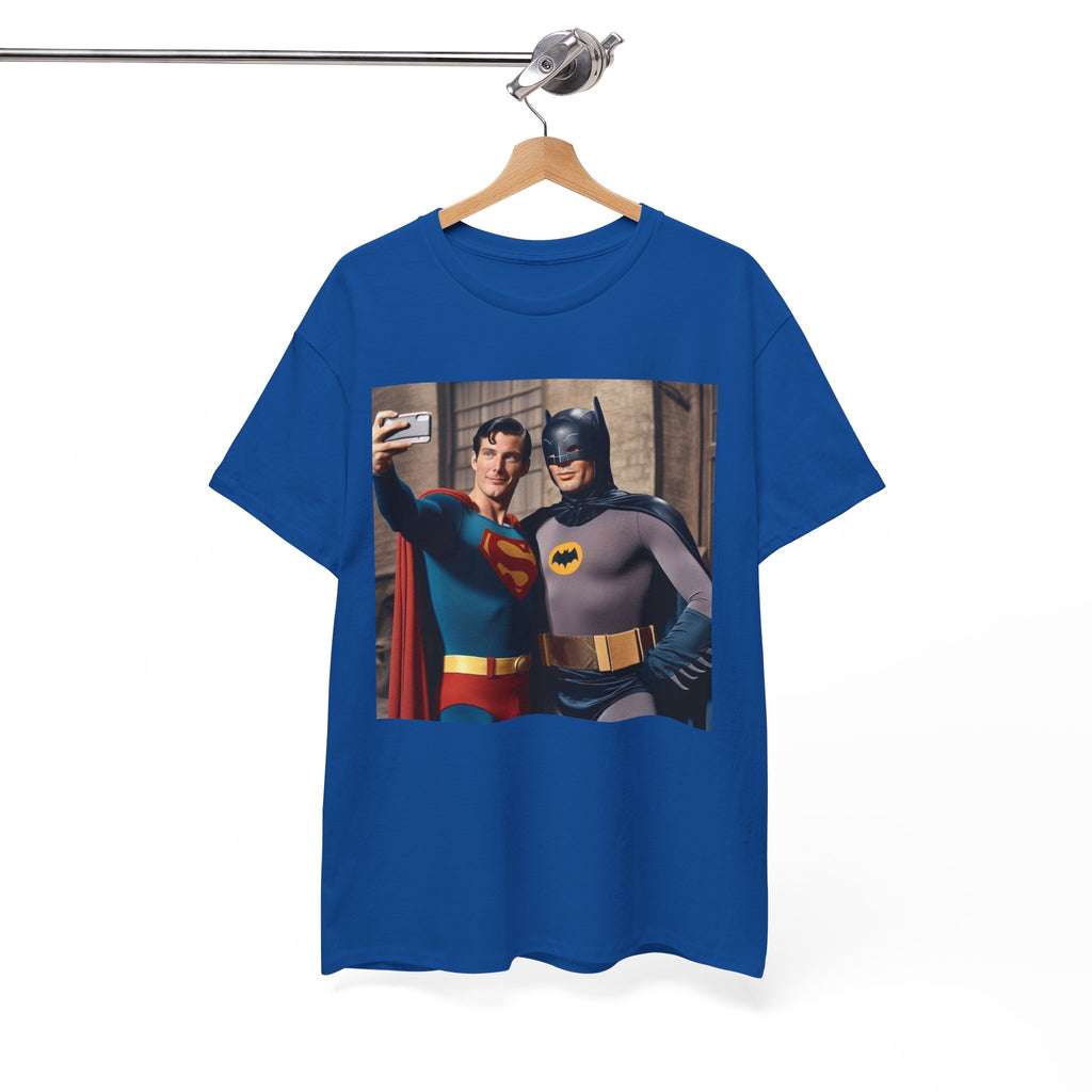 Retro Superhero Selfie - T shirt