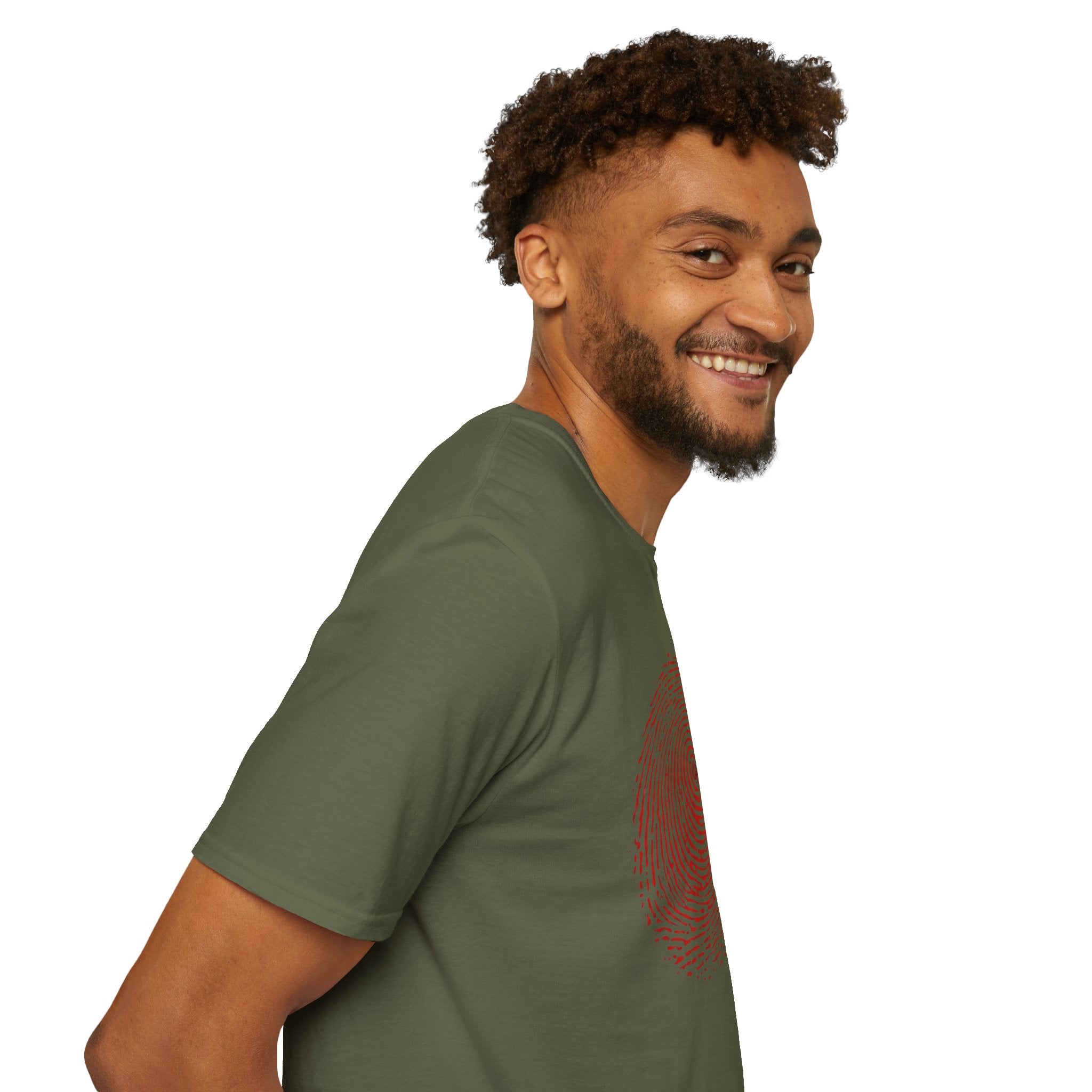 Fingerprint Turntable — T-Shirt