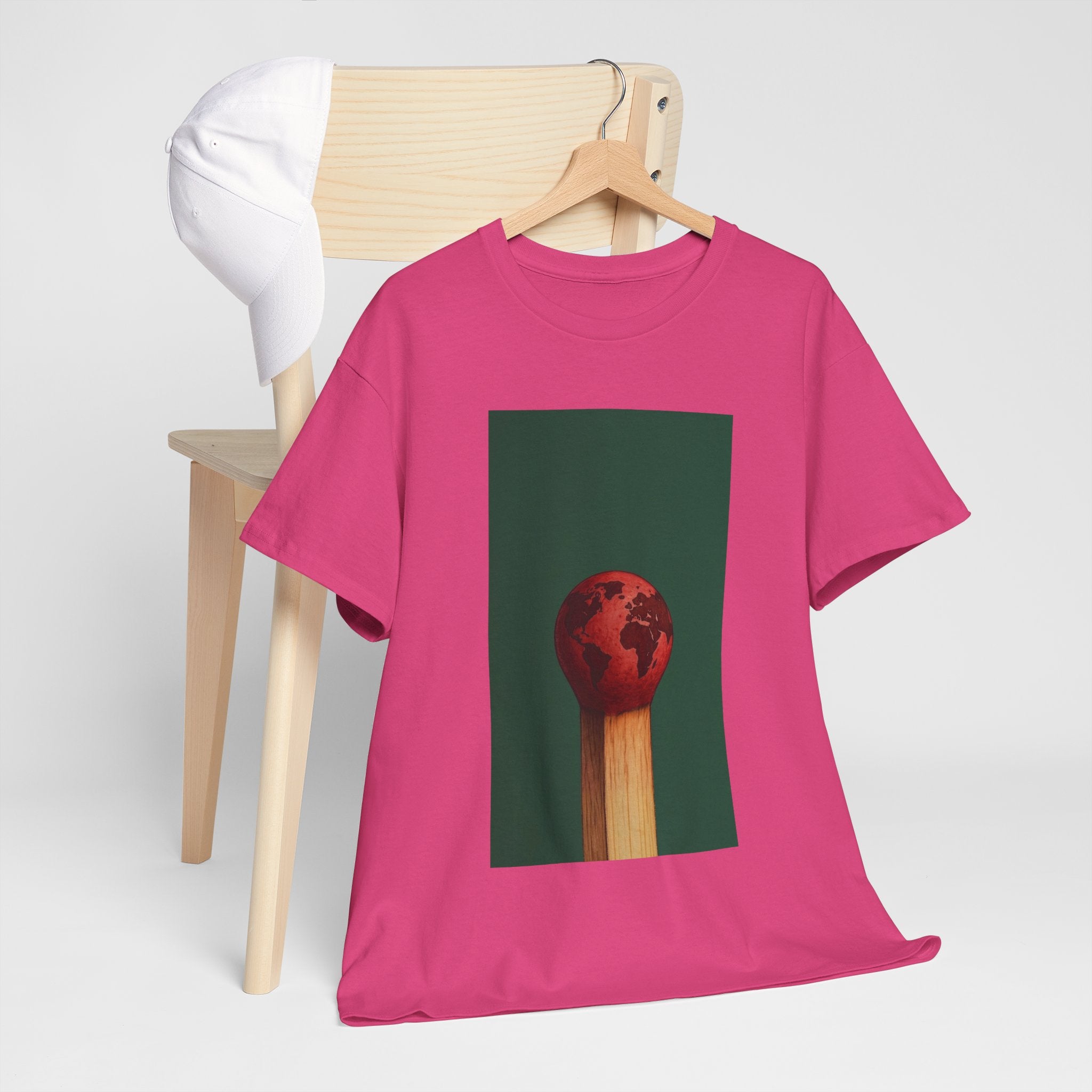 Matchstick Earth — T‑Shirt