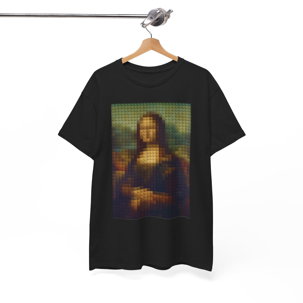 Pixelated Mona Lisa - T‑Shirt