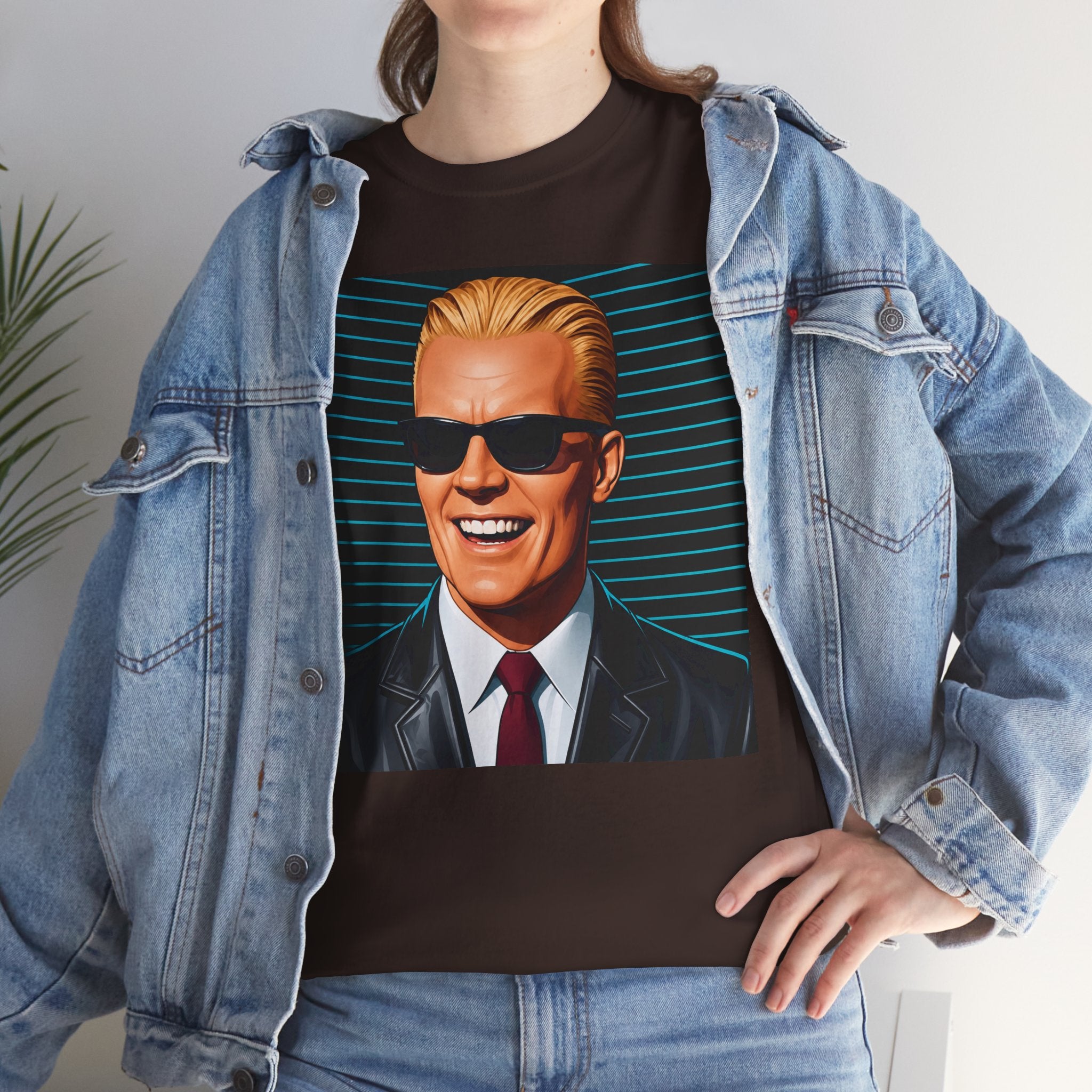 'MAX HEADROOM' — T shirt