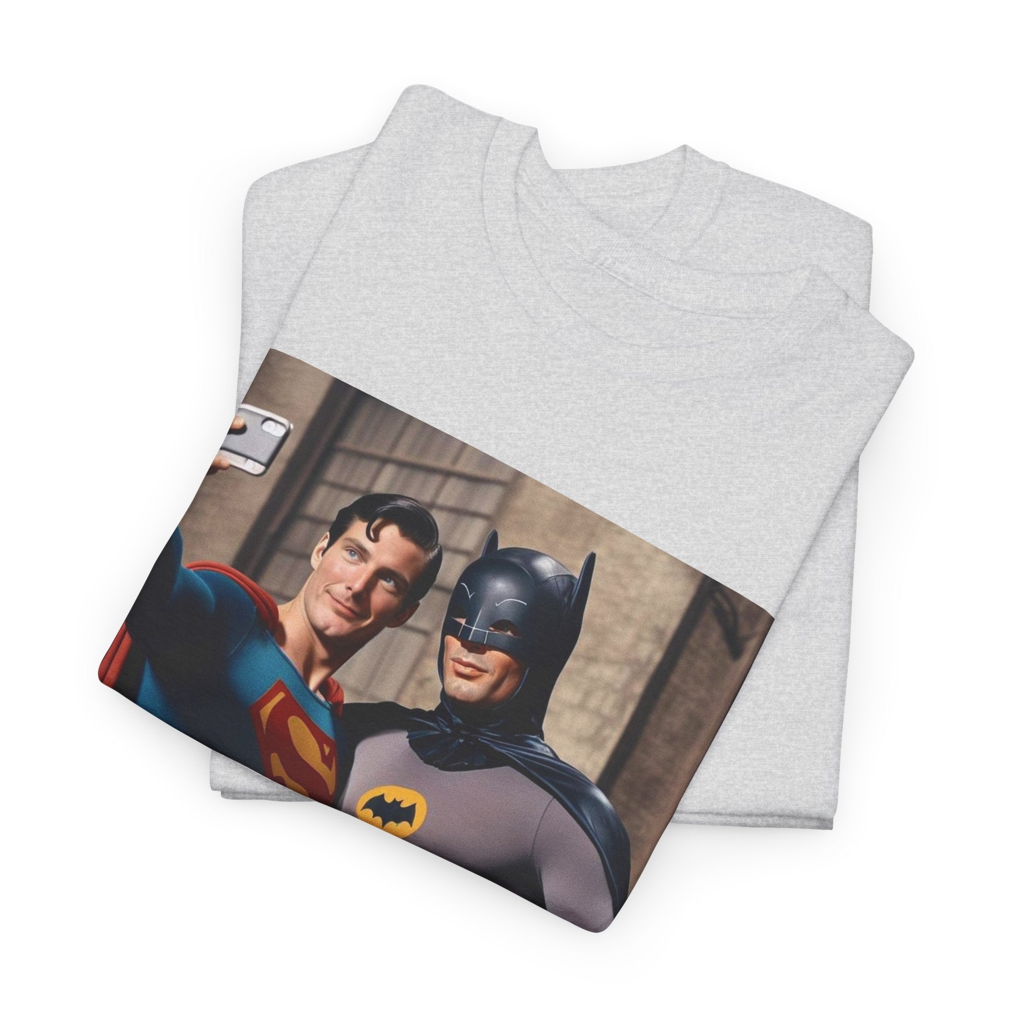 Retro Superhero Selfie - T shirt