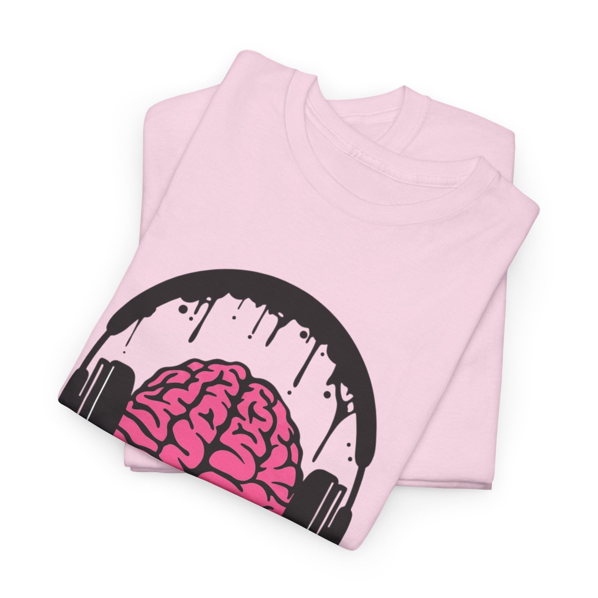 Music Lover Dripping Brain — T-Shirt