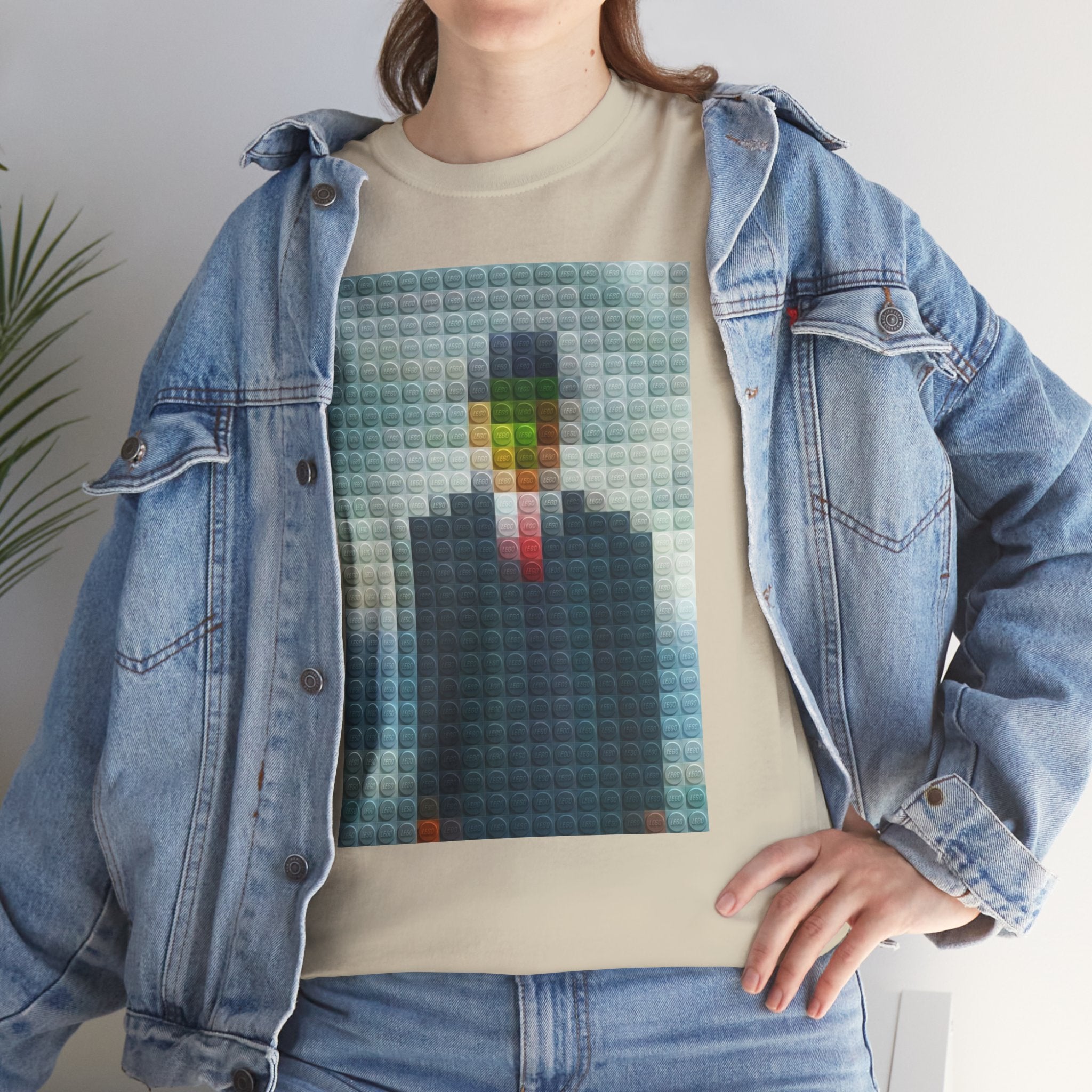 Surreal Pixelated Man - T-Shirt