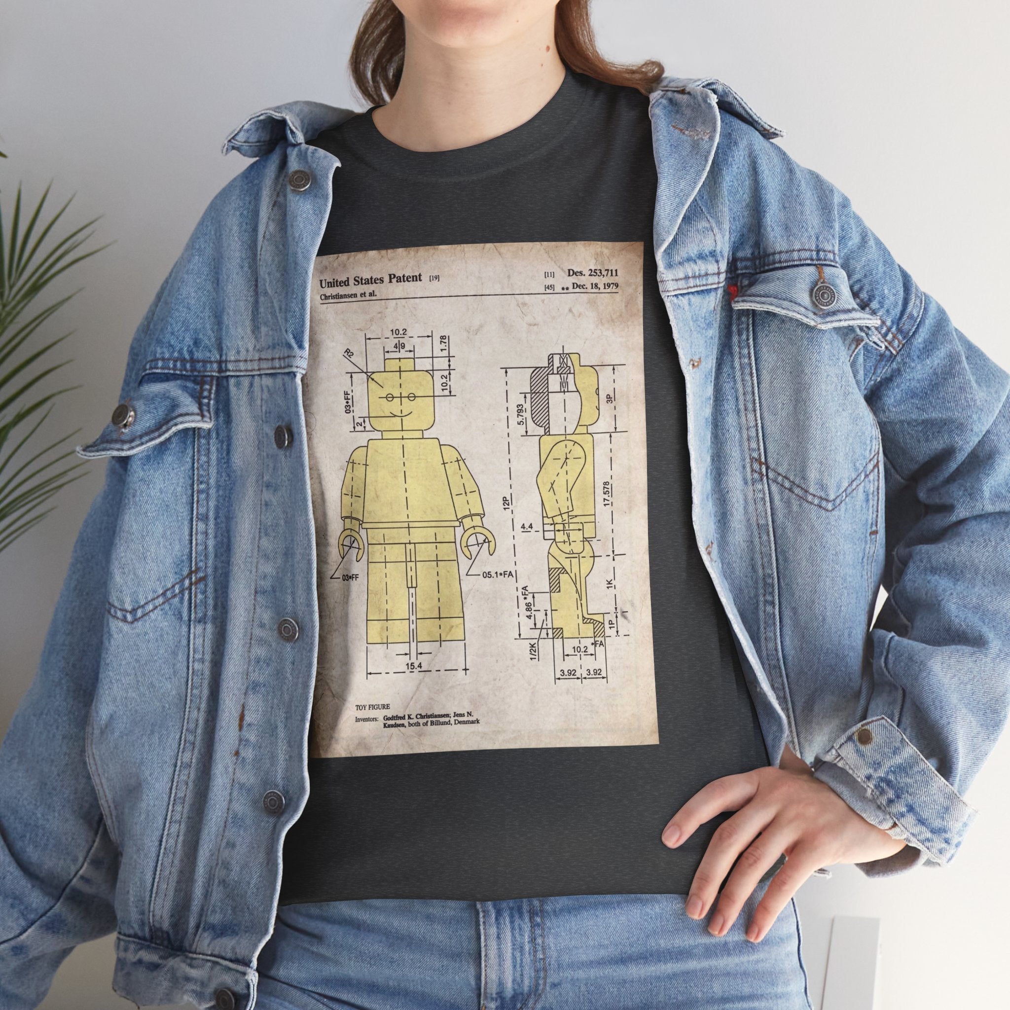 Lego Minifigure Patent — T‑Shirt
