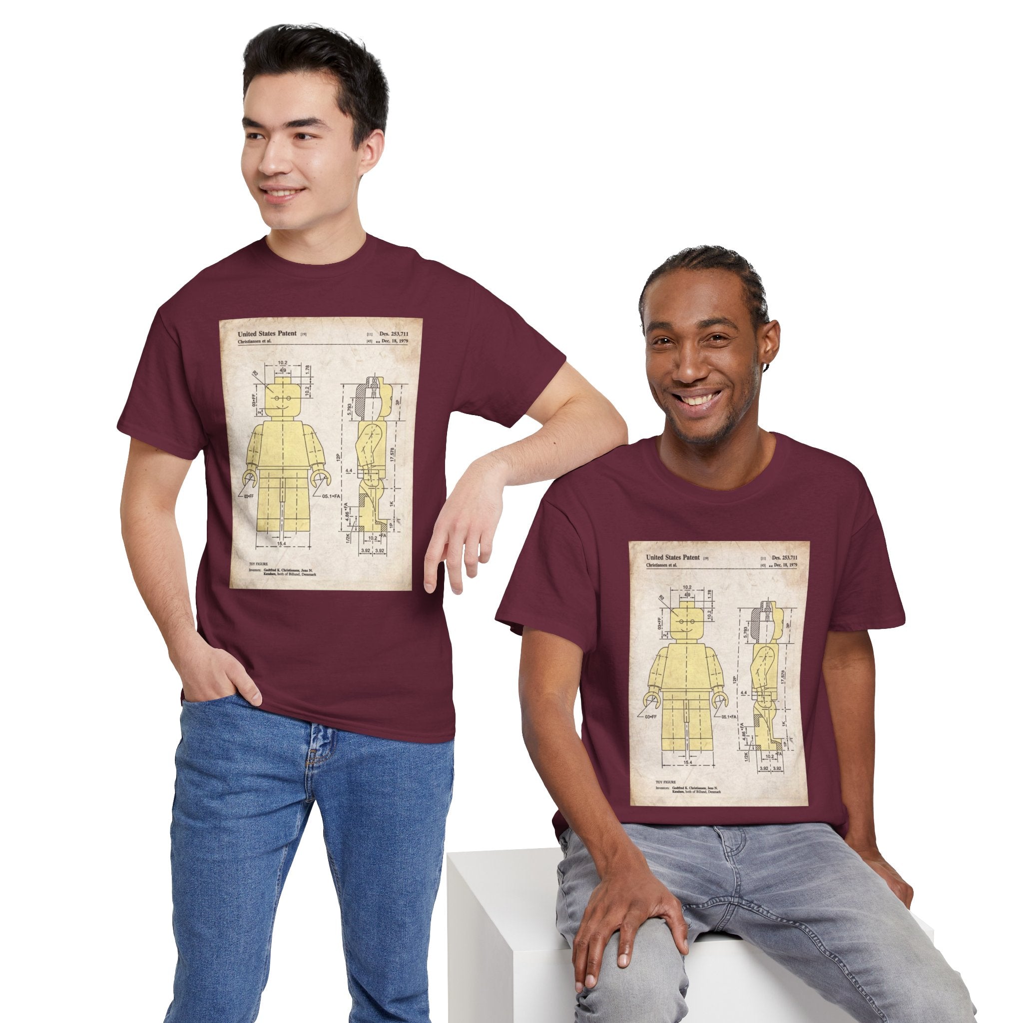 Lego Minifigure Patent — T‑Shirt