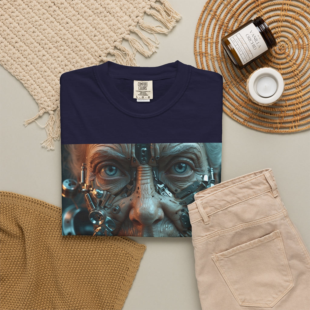 Cybernetic Old Face —T‑Shirt