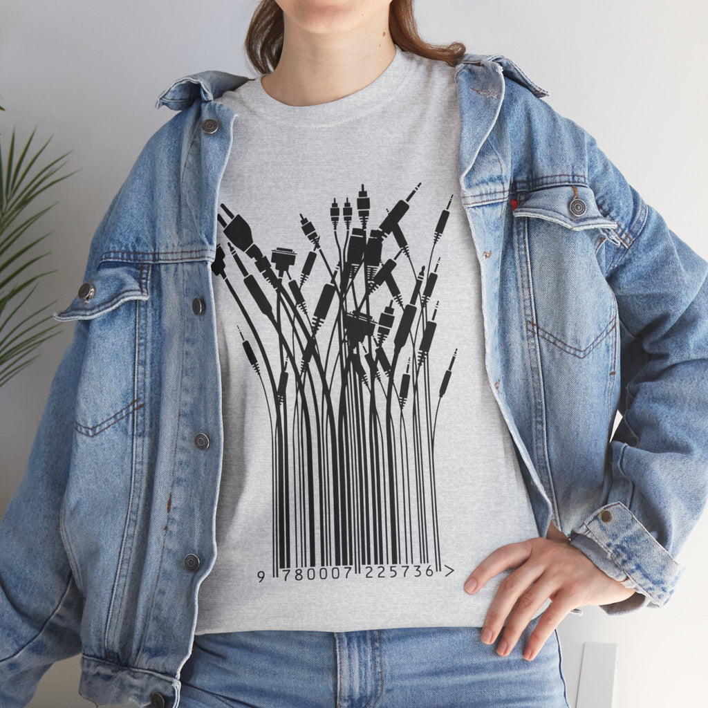 Barcode Wildflowers — T-Shirt