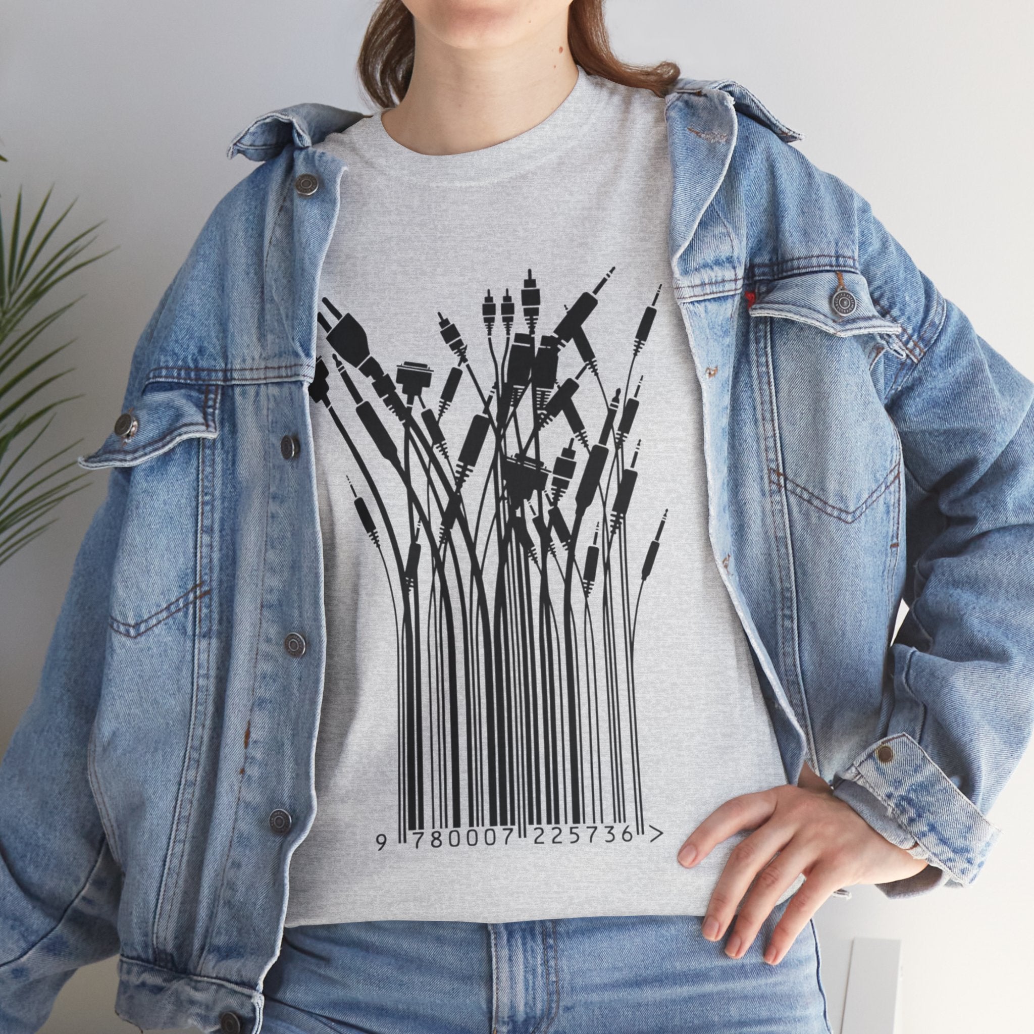 Barcode Wildflowers — T-Shirt