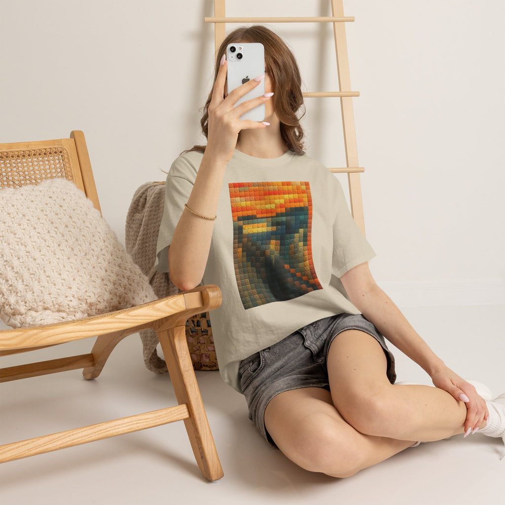 Pixelated Scream — T-Shirt