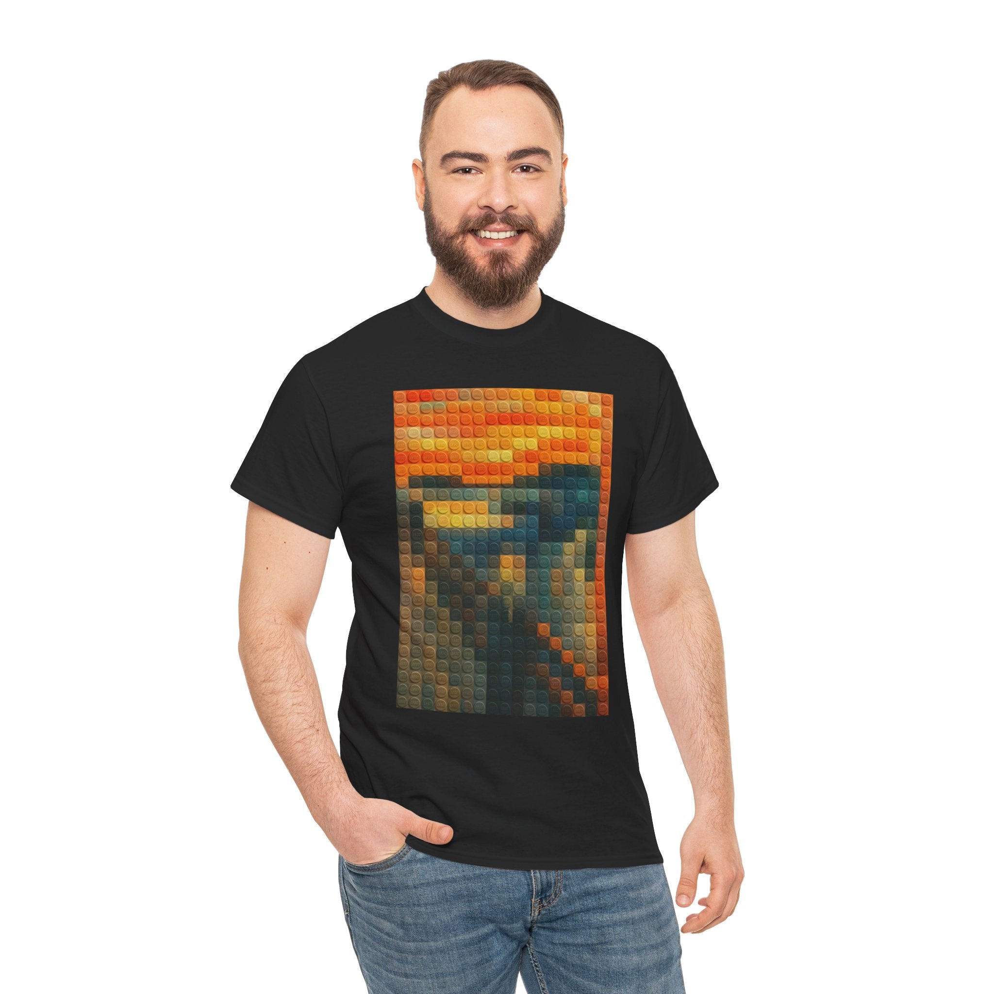 Pixelated Scream — T-Shirt