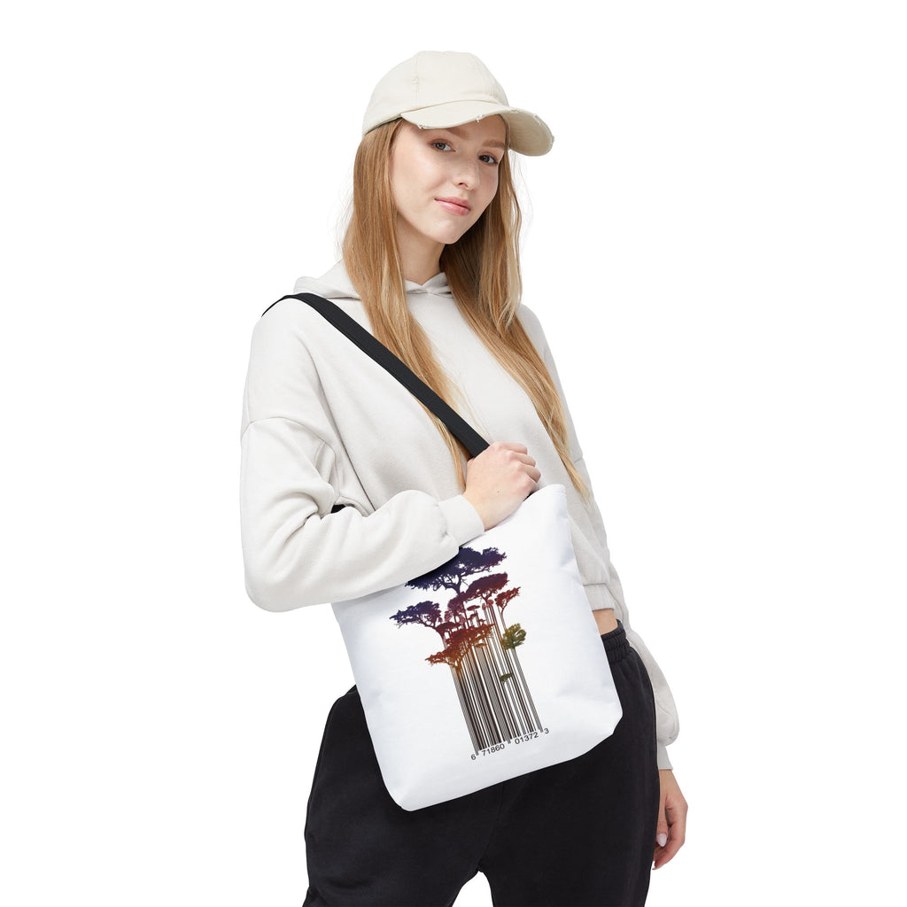Barcode Forest — Tote Bag