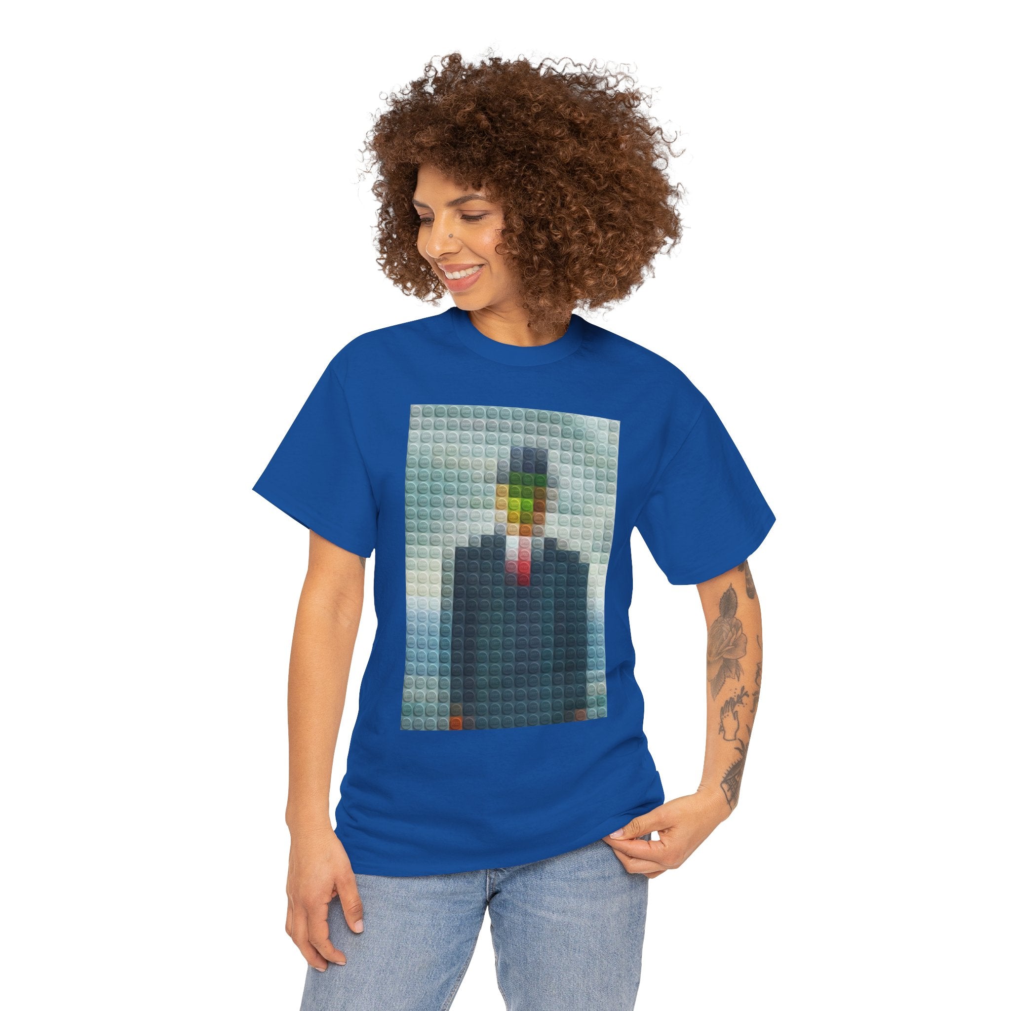 Surreal Pixelated Man - T-Shirt
