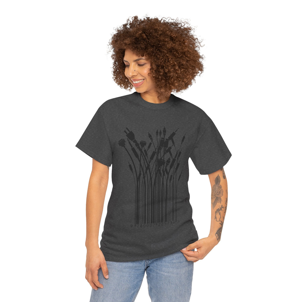 Barcode Wildflowers — T-Shirt