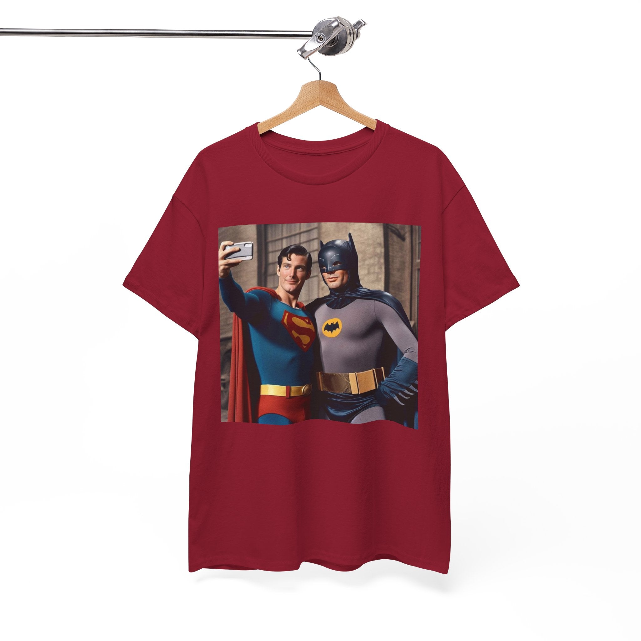 Retro Superhero Selfie - T shirt