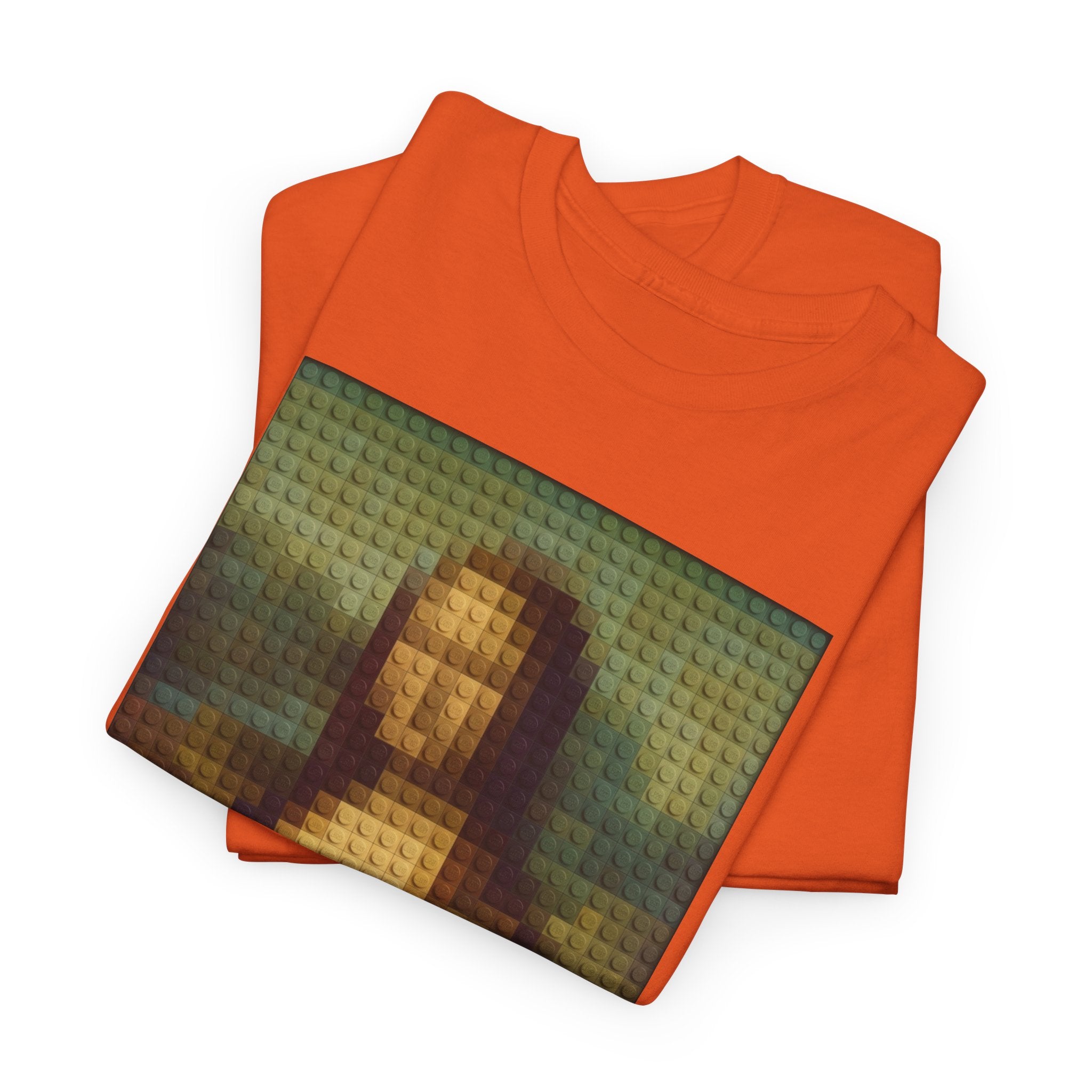 Pixelated Mona Lisa - T‑Shirt