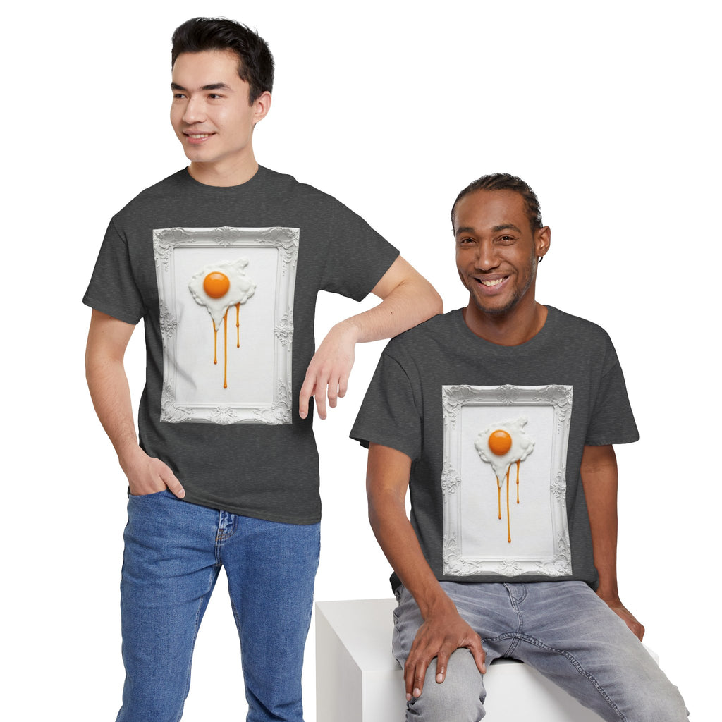 Artful Drip Fried Egg — T‑Shirt